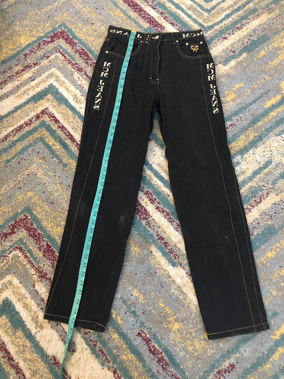 Vintage MCM Jeans Made Italy - 7