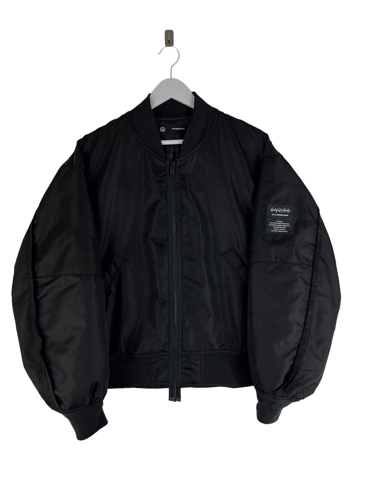 UNDERCOVER 🔥UNDERCOVER GU FREEDOM NOISE BOMBER JACKET