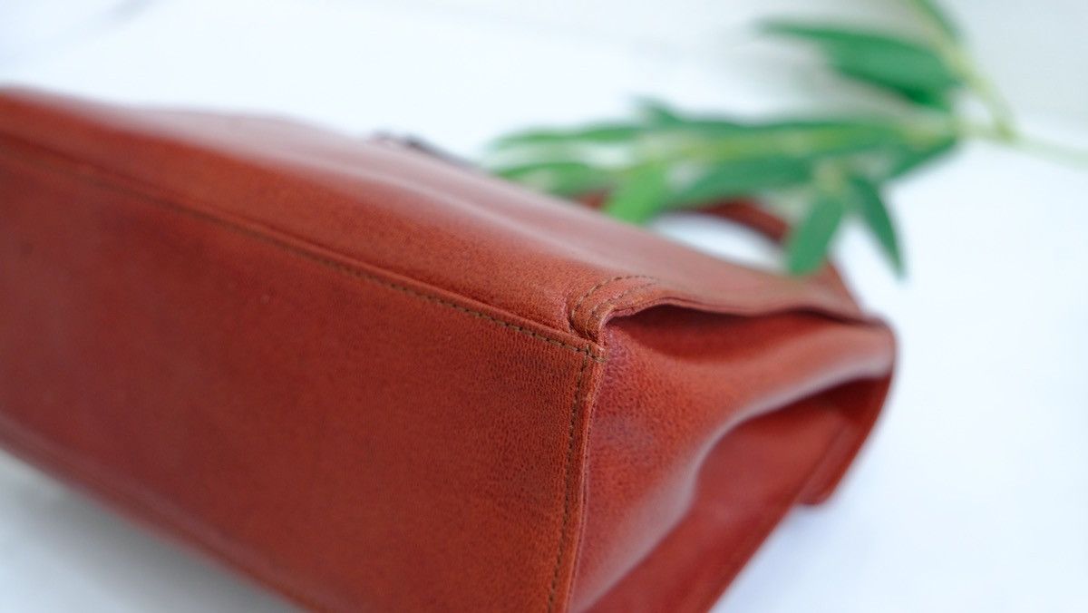 Vintage Jean Paul gualtire marron leather handbag - 6