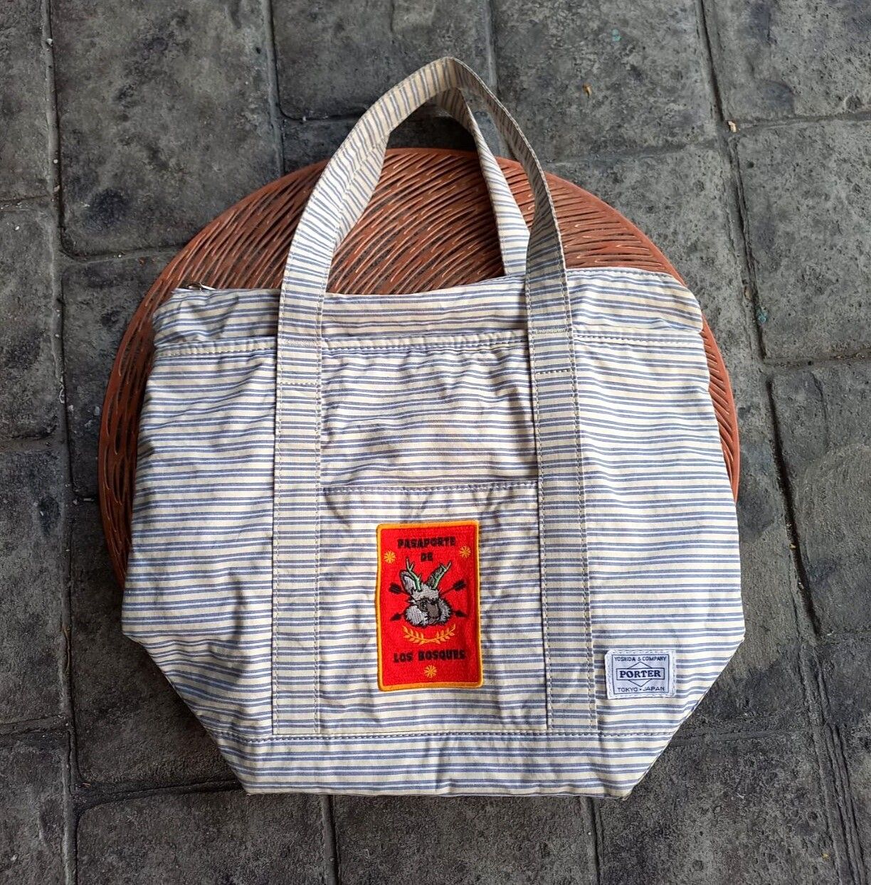 Vintage PORTER® Tokyo Hickory Style Tote Bag - 6