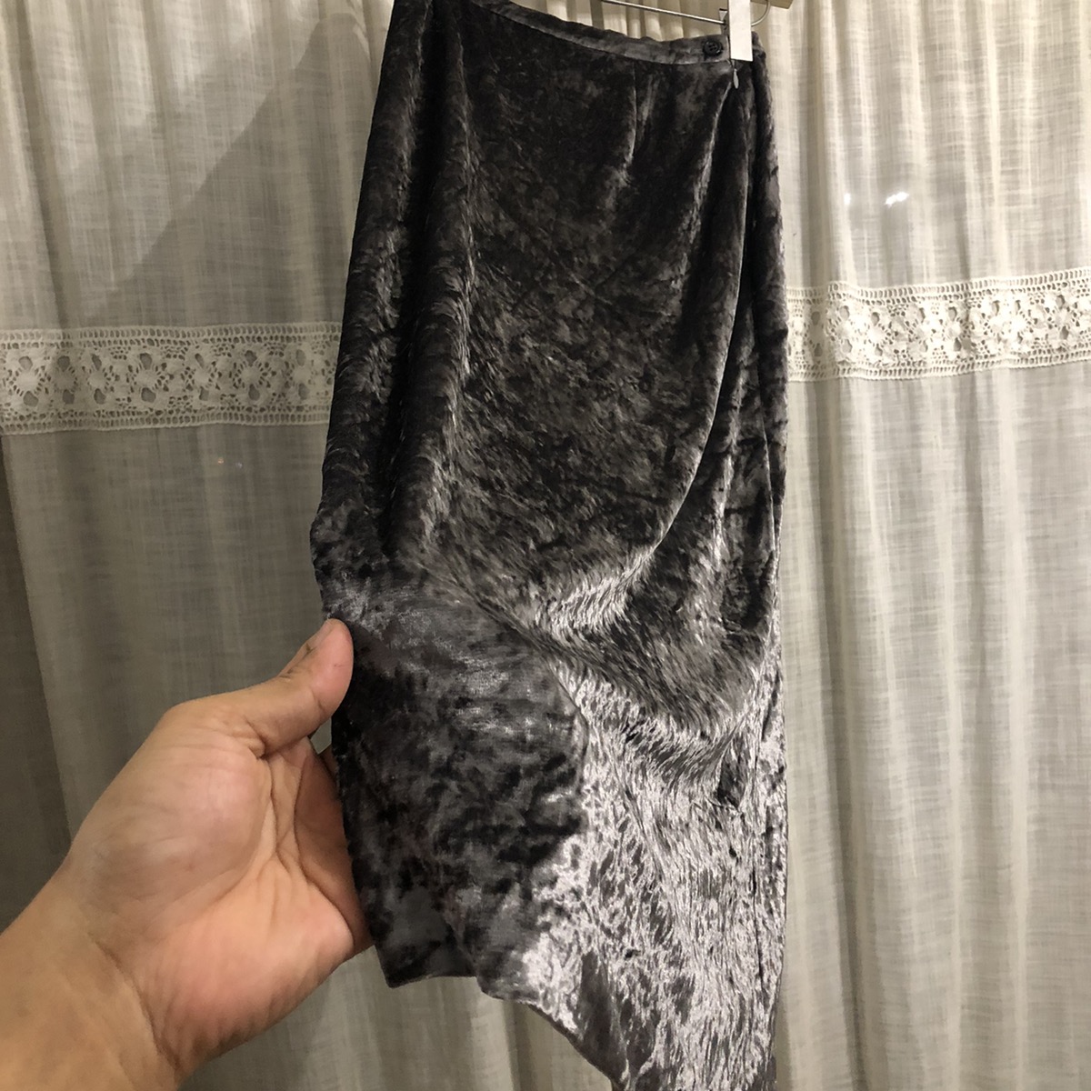 D&G velvet maxi skirt - 6