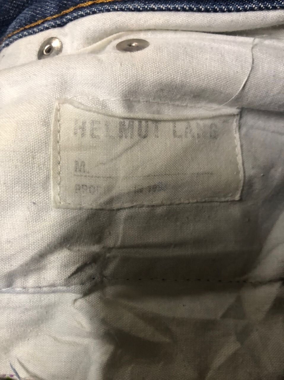 Vtg🔥1998 Helmut Lang Classic Raw Jeans - 11