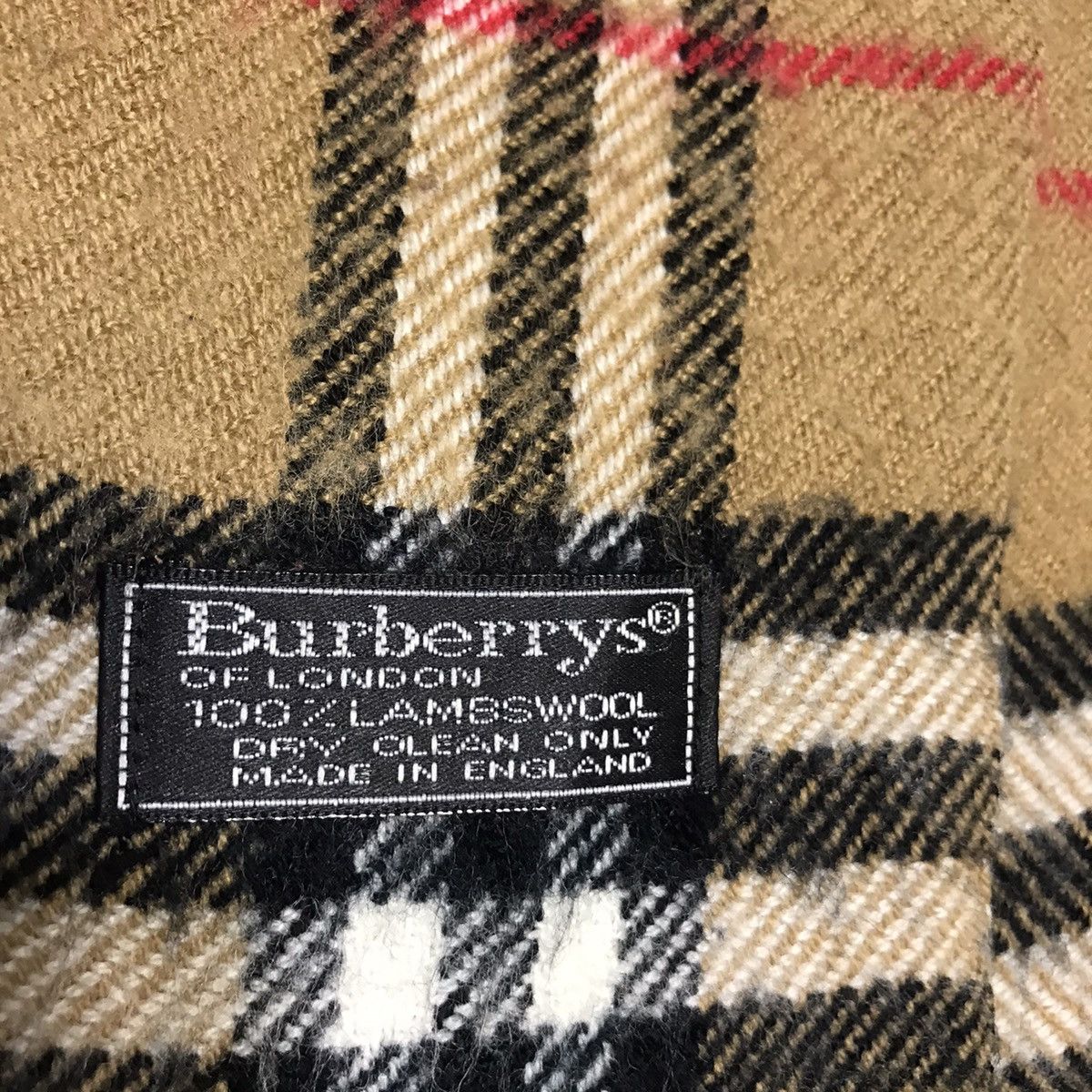 Burberry Prorsum - Vintage Burberrys nova check mafla lambwool scarf - 3
