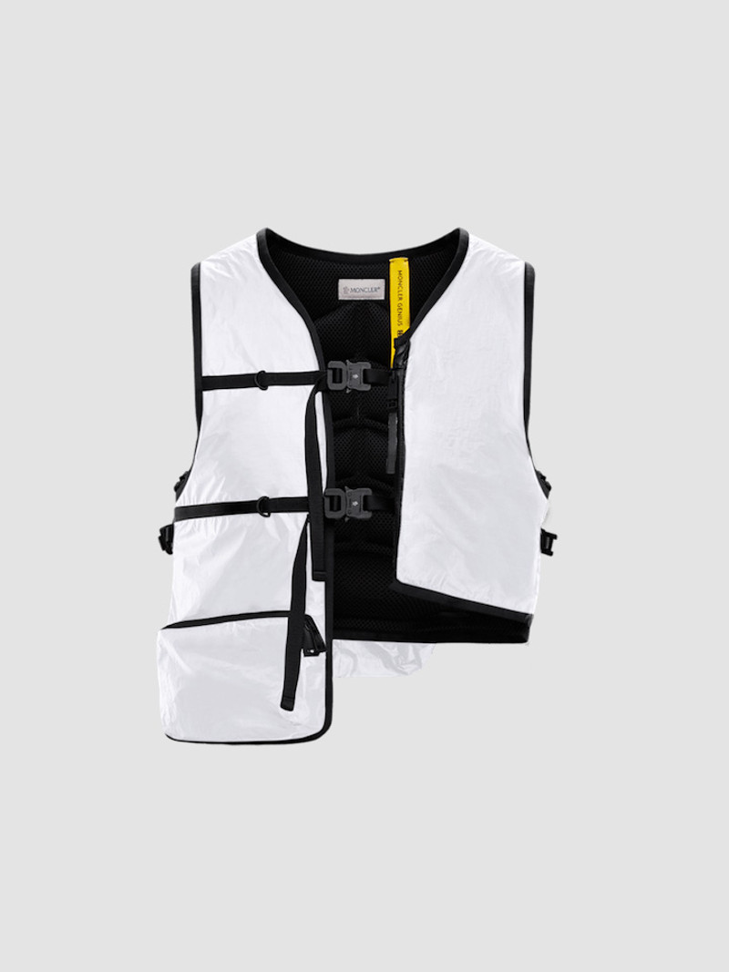 Fall/Winter 2020 Hand Warmer Vest 'White' - 1