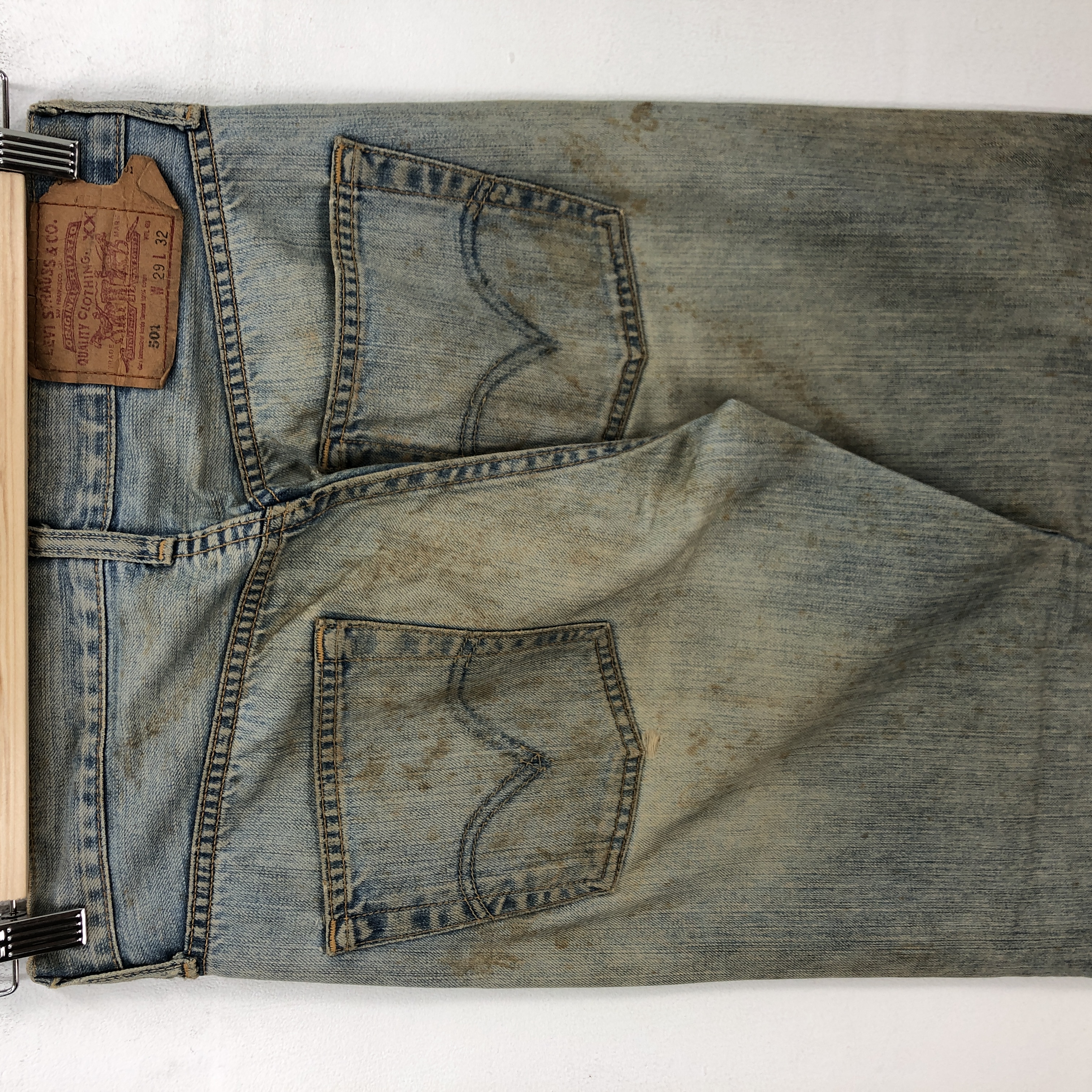 Vintage - Vintage Levis Jeans Levis 501 Denim Dirty Levis Pants - 11