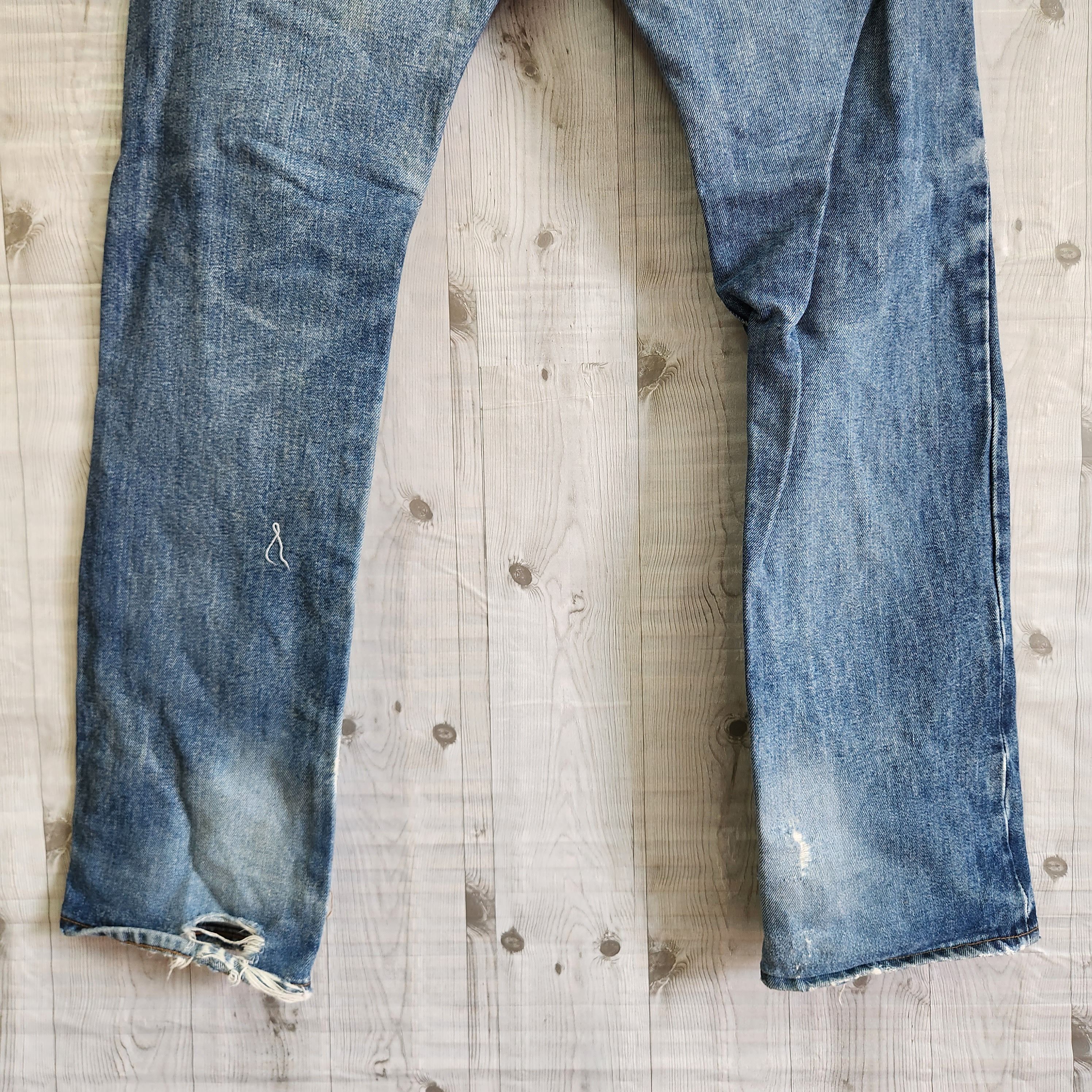 Japan Blue - Kojima Genes Japan Vintage Denim Blue Jeans Ripped - 7