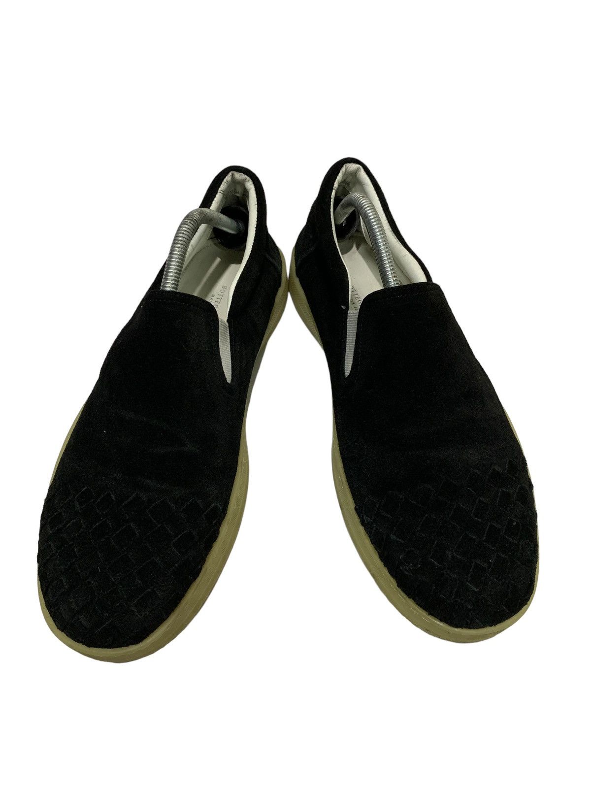 🔥BOTTEGA VENETA SUEDE LEATHER WOVEN SLIP ON - 6