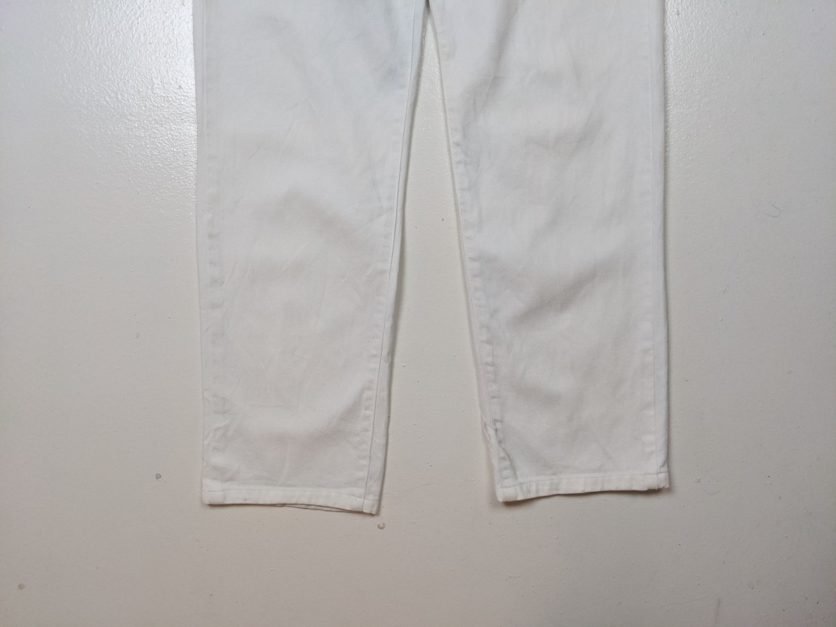 Marithe Francois Girbaud - MFG White Regular Denim Jeans Bottom Trouser Pants - 5