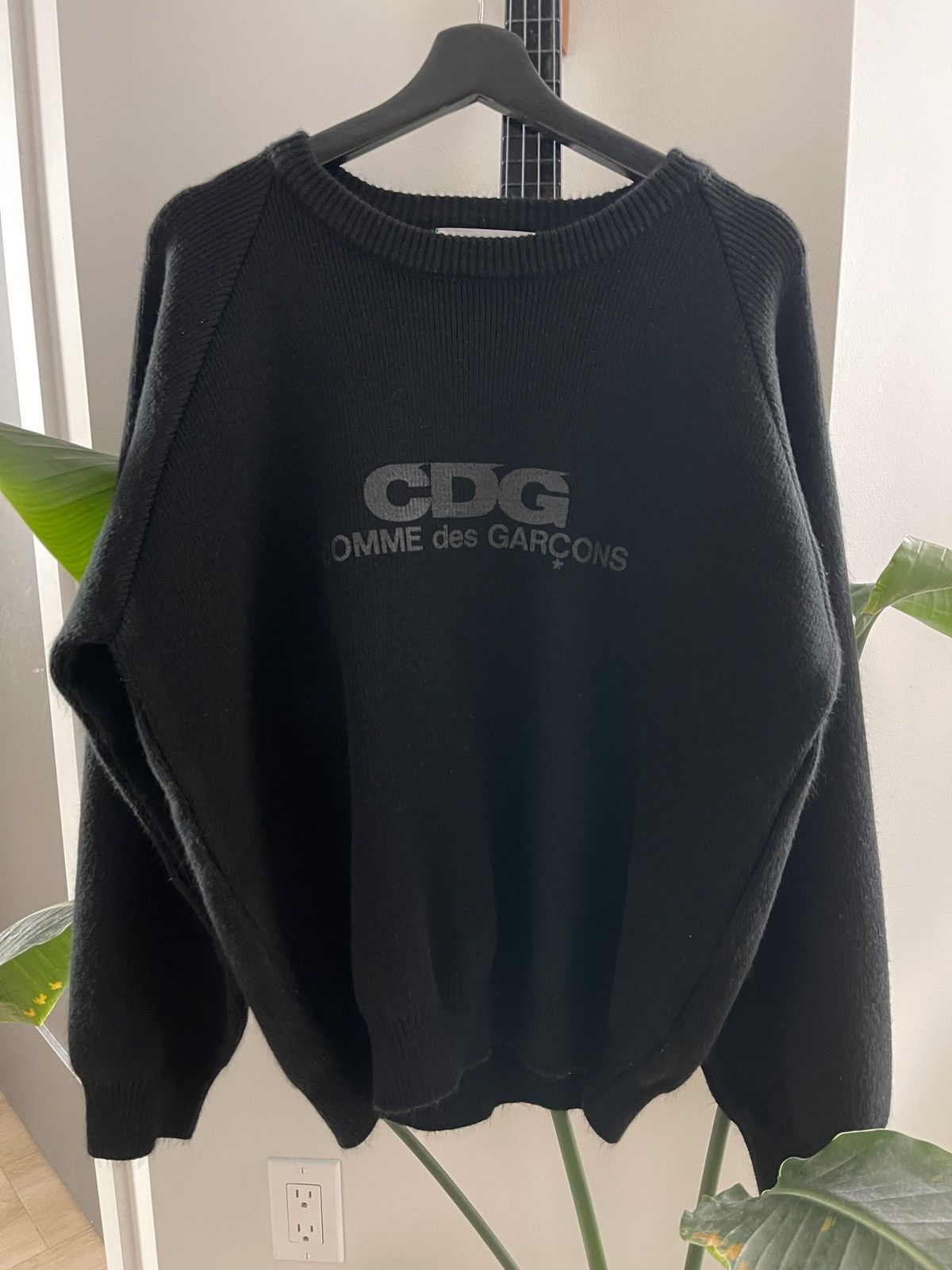 CDG Comme Des Garcons OG Logo Knit Sweater - 1