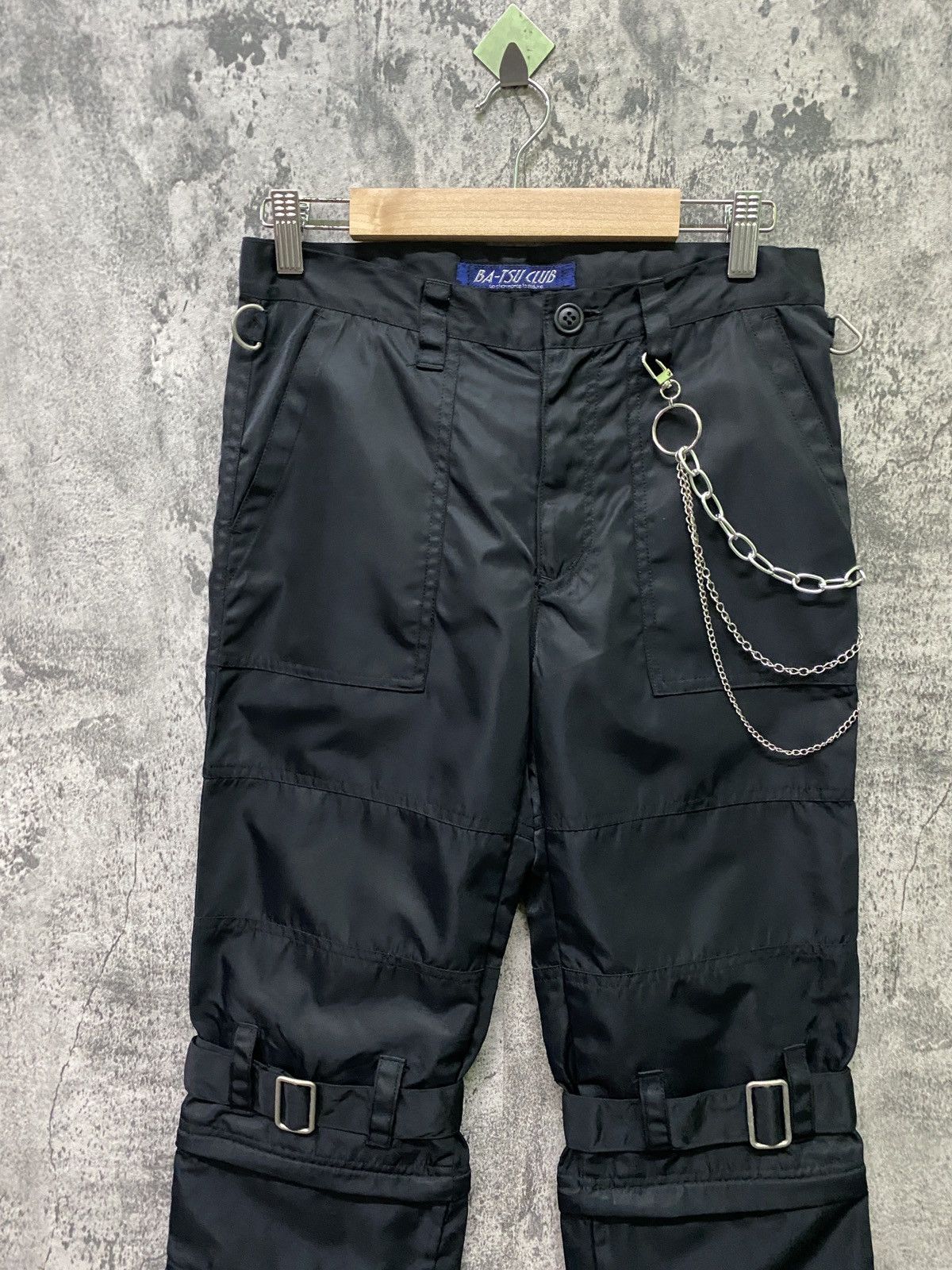 Japanese Brand BA-TSU CLUB Bondage Nylon Pants - 4