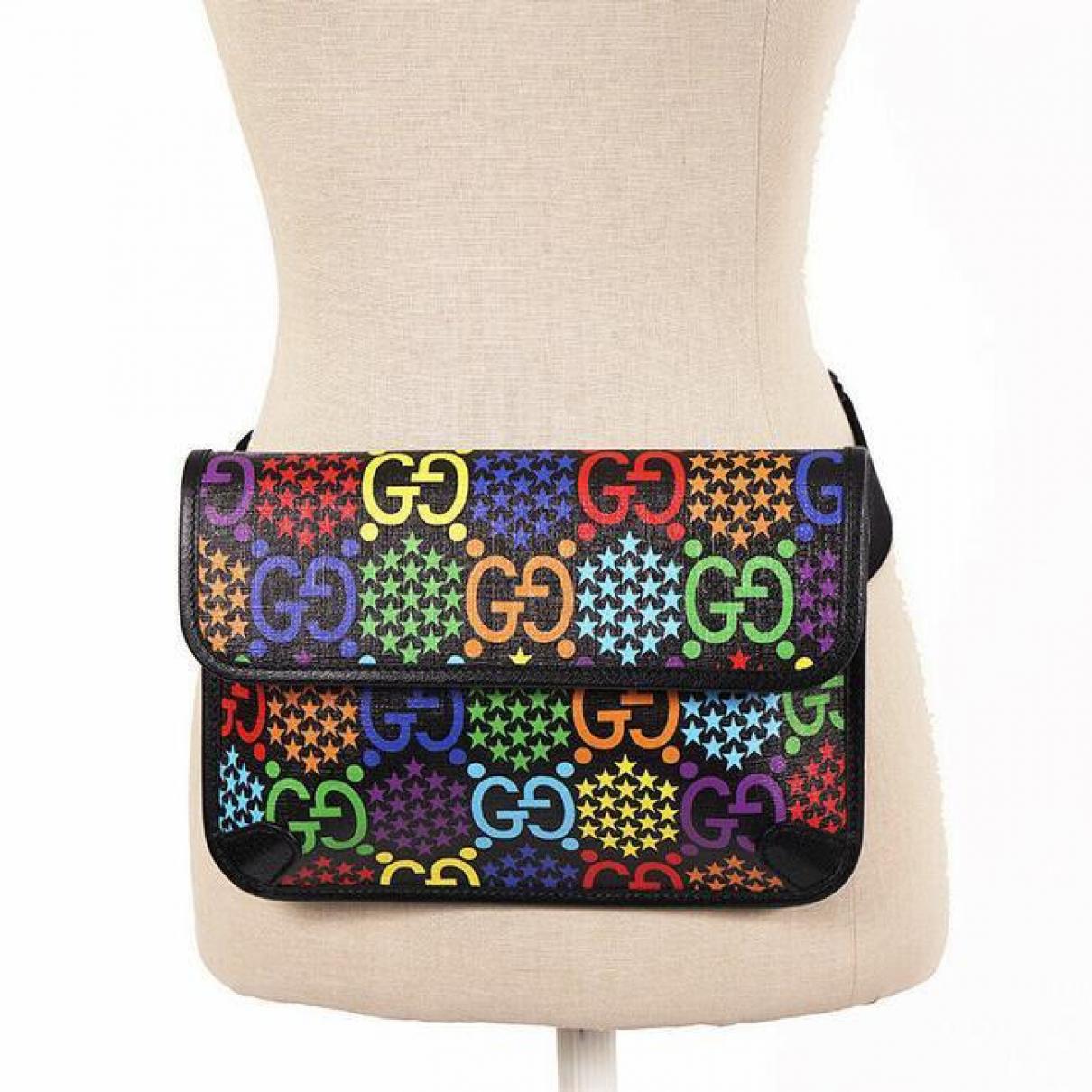 Guccy clutch cloth handbag - 3