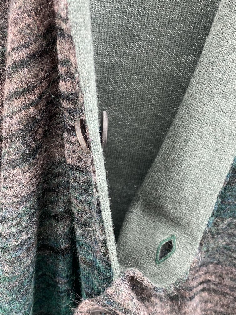 Issey Miyake - Mohair Reversible Cardigan - 6