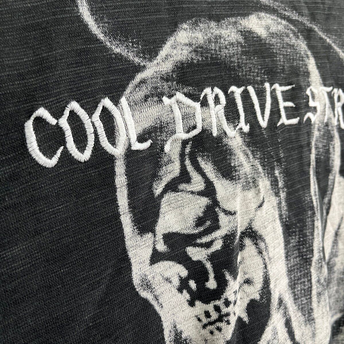 Religion - Distressed Cool Drive Striker Skulls Horror TShirt - 14