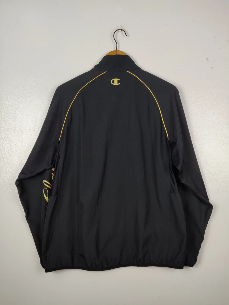 Vintage Gold Windbreaker Sweater Jacket - 8
