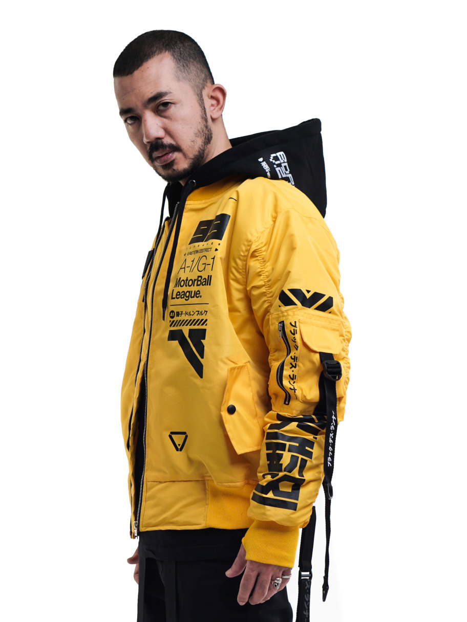 Machine56™ M56/MS-BOMBER D1 'YELLOW' M56® ./©2OO2-2O2X - 6