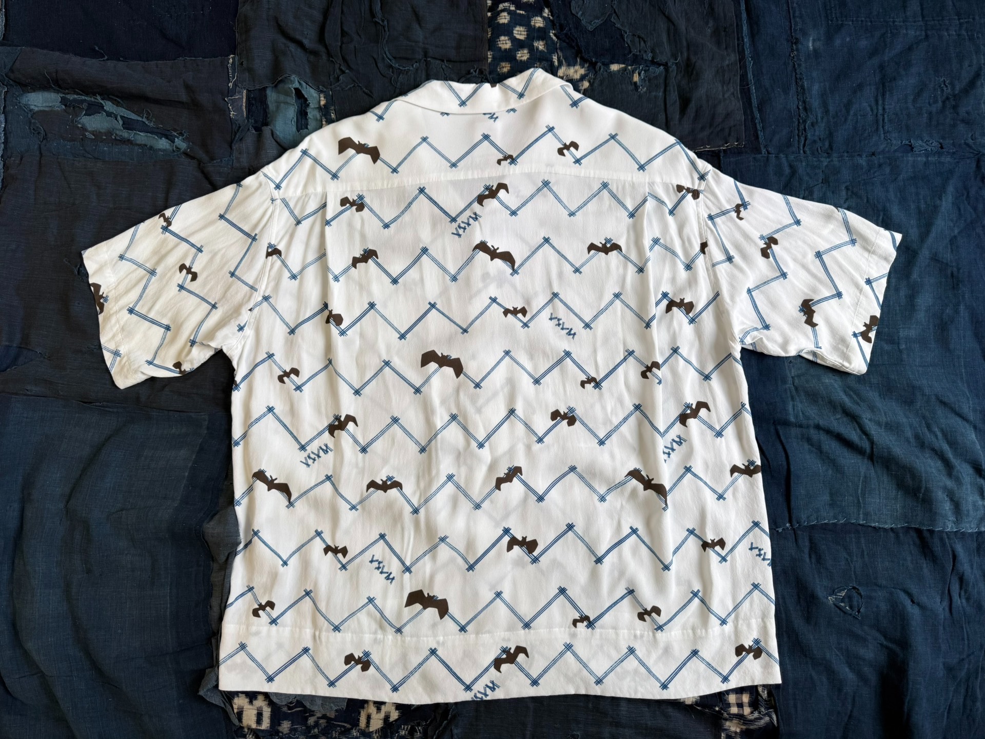 VISVIM 23SS COPA SHIRT S/S BATS bat short sleeve shirt - 2