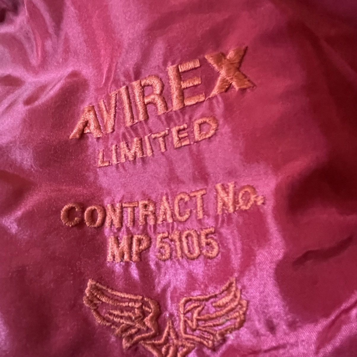 Vintage - 90’s AVIREX USAF REVERSIBLE bomber - 3