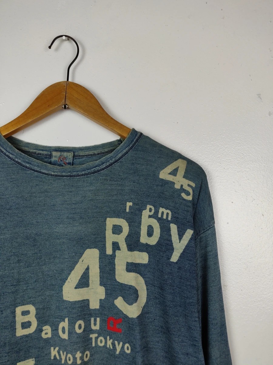 45rpm - Badou-R Kyoto Sanjyo Distressed Long Sleeves - 2