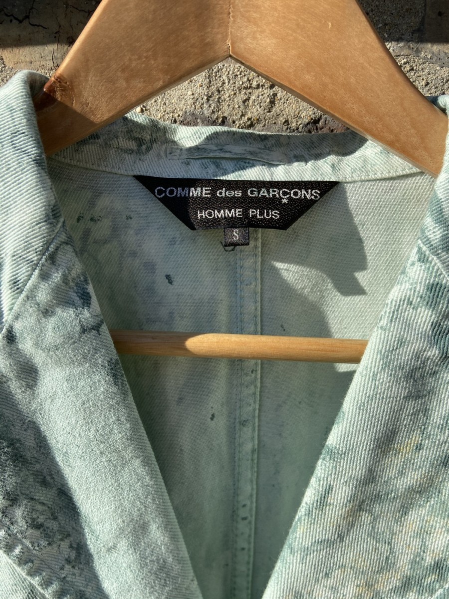 Comme Des Garçons Tie Dye Treated Blazer Jacket | santana | REVERSIBLE