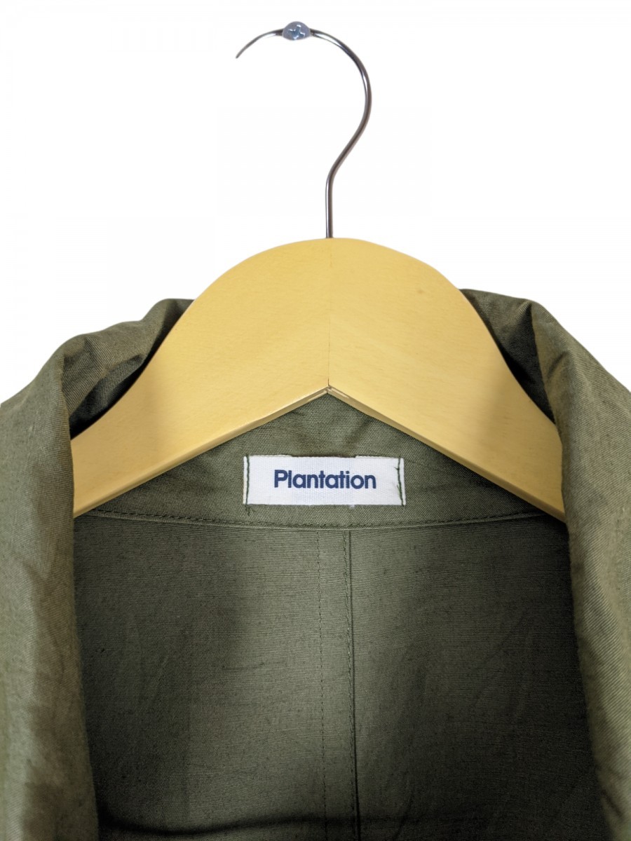Archival Clothing - Plantation Wide Long Coat Light Jacket - 5
