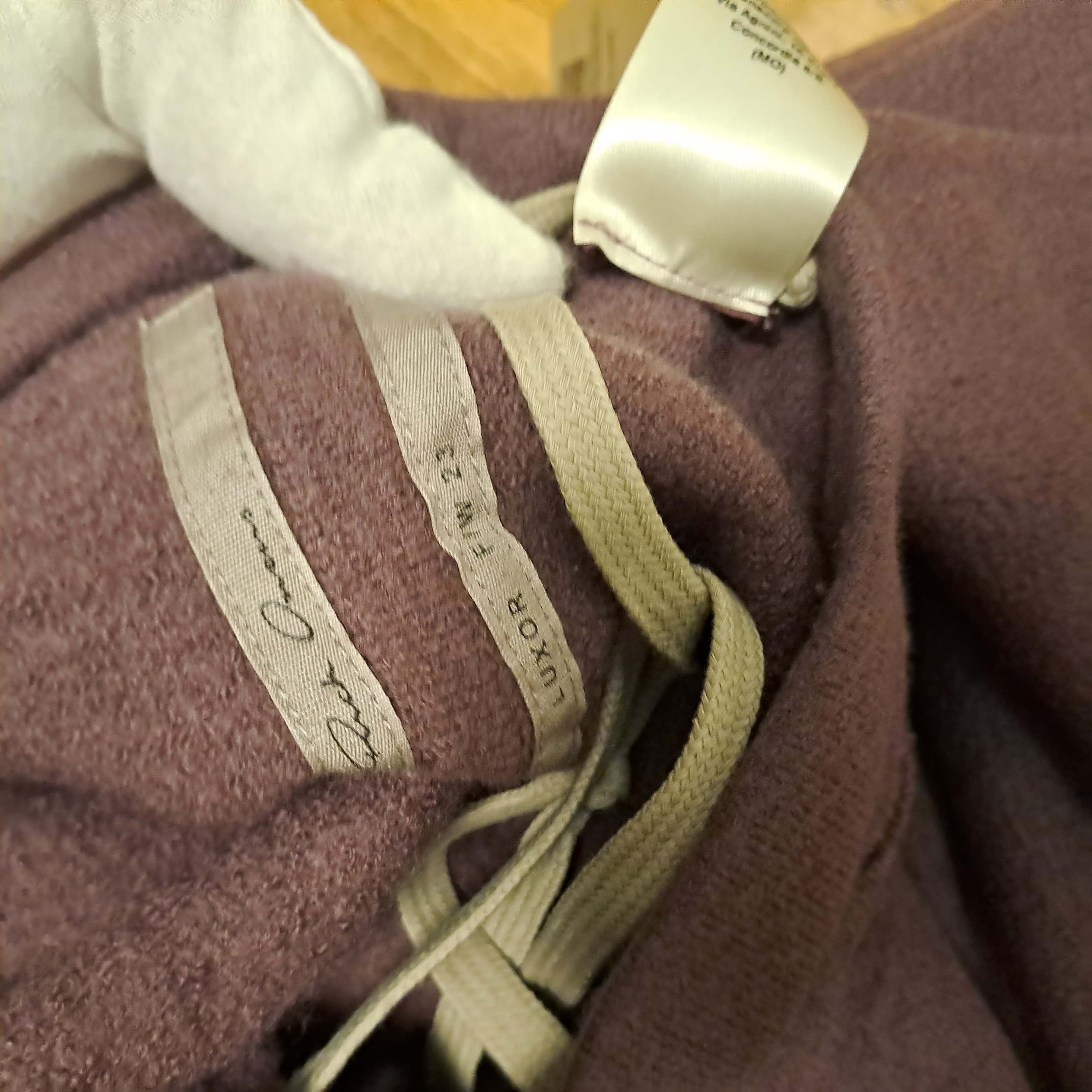RICK OWENS 100% CASHMERE CASUAL TROUSERS SIZE M - 10