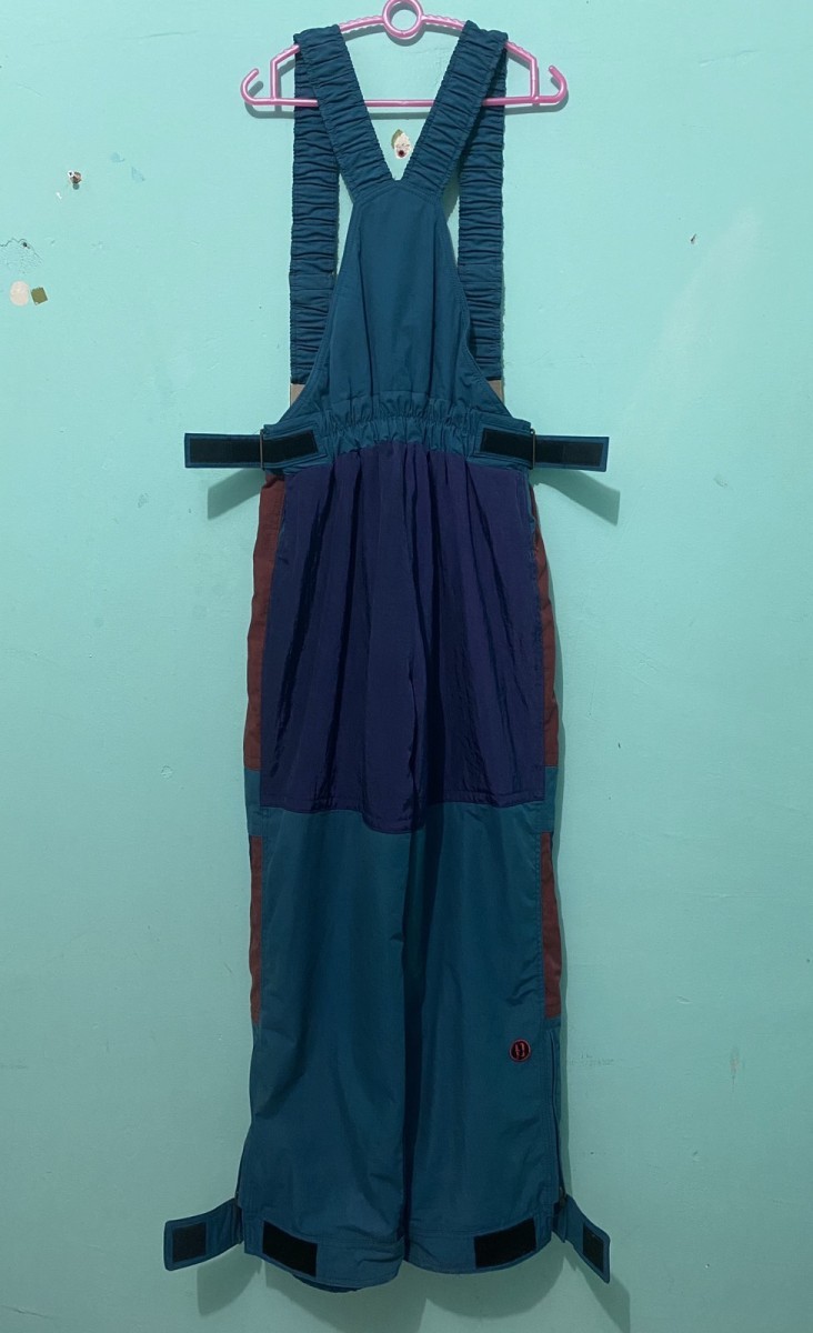 Japanese Brand - Overall Straps Jumpsuit Techno Gear Descente Multicolour - 3