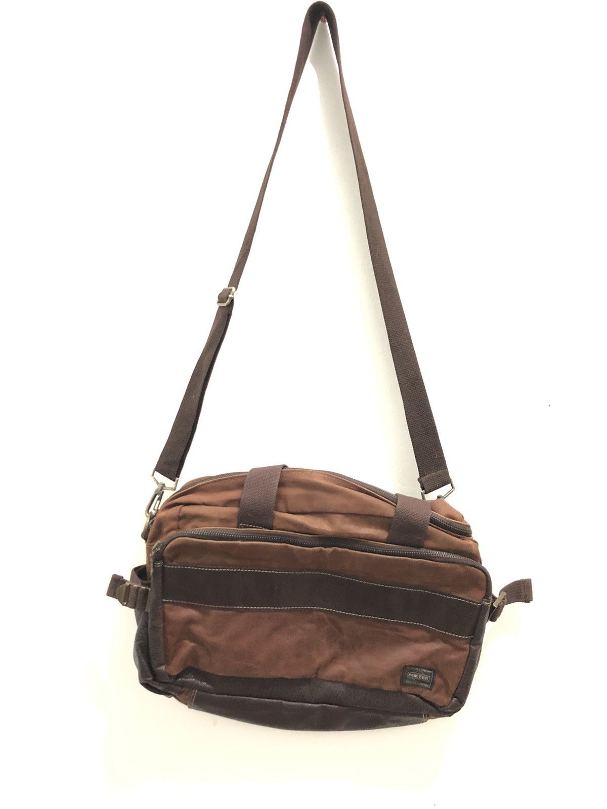 Porter Messenger/ Laptop Bag Material Leather - 5