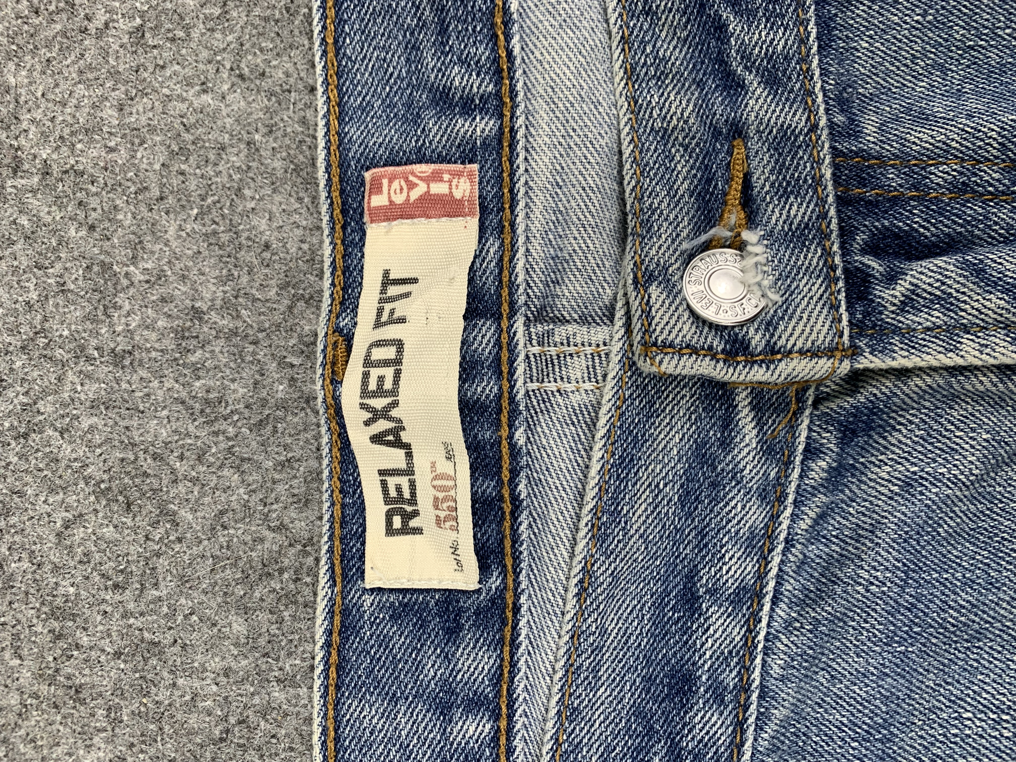 Vintage - Vintage Levis 550 Light Wash Jeans - 5