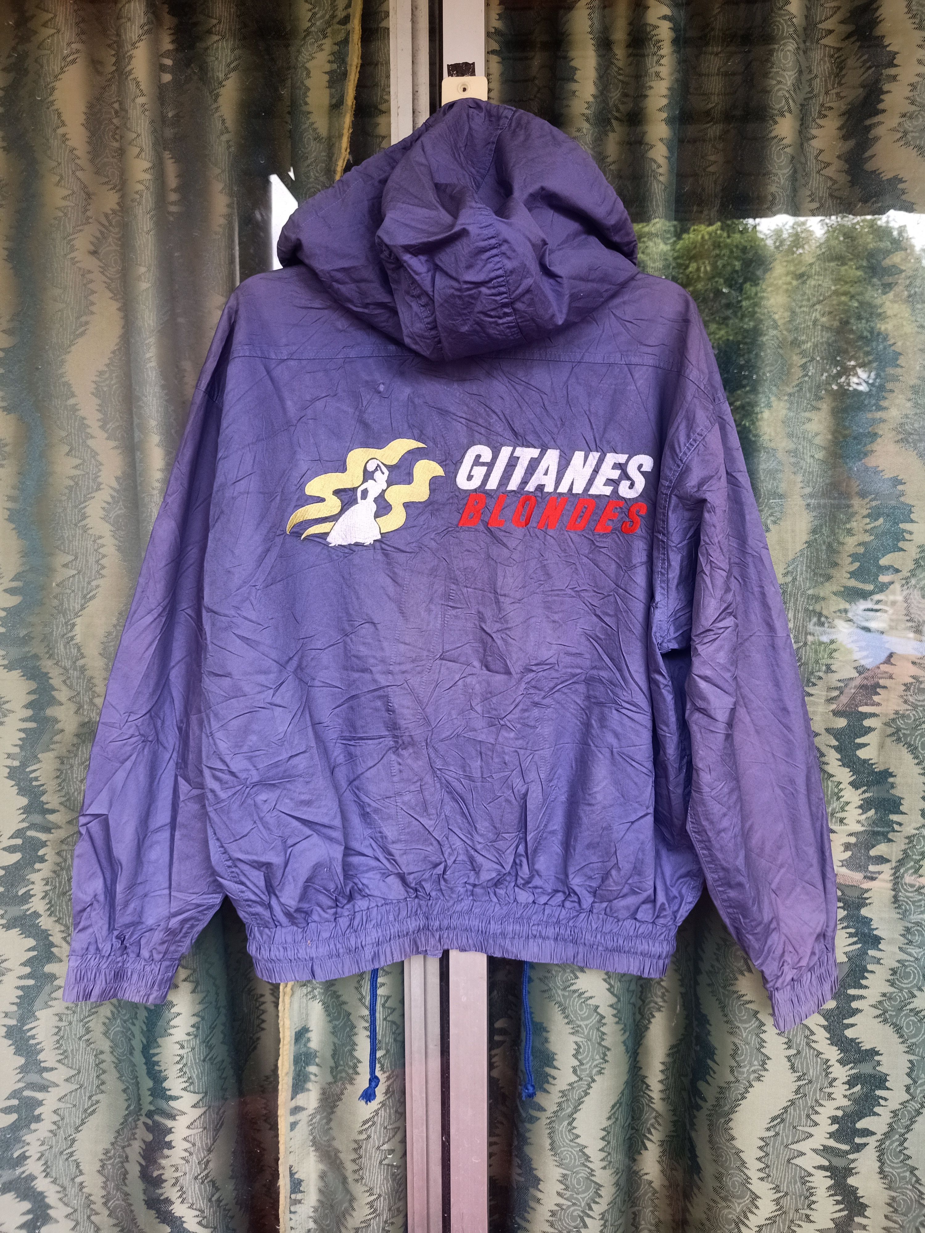 Vintage - Gitanes blonde Racing Team hooded Jacket - 7