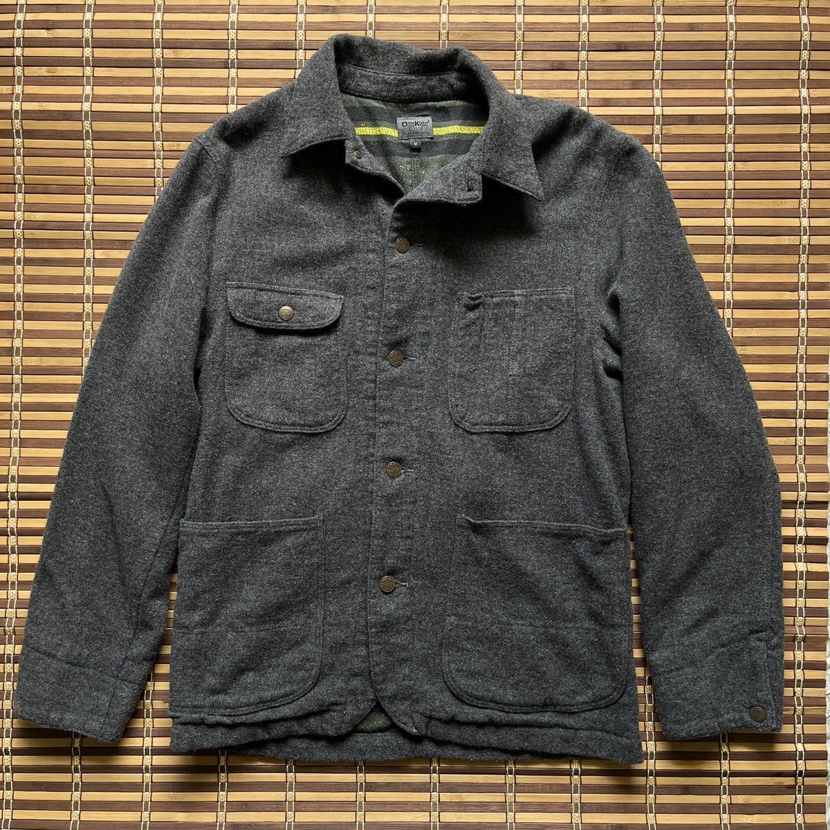 Oshkosh Blanket Fall Winter Wool Jacket Japan - 3