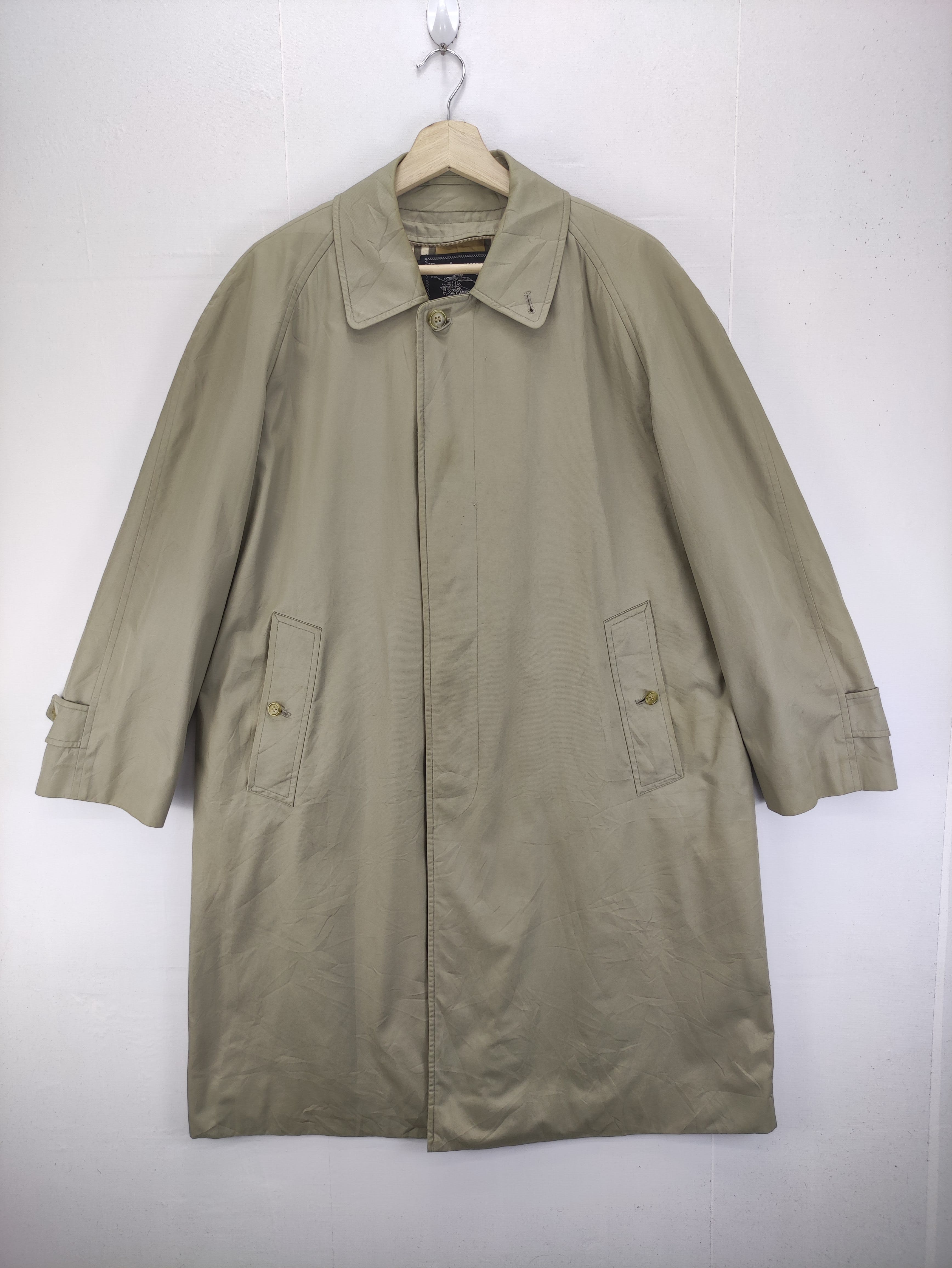 Vintage Burberrys Trench Coat Nova Check - 1