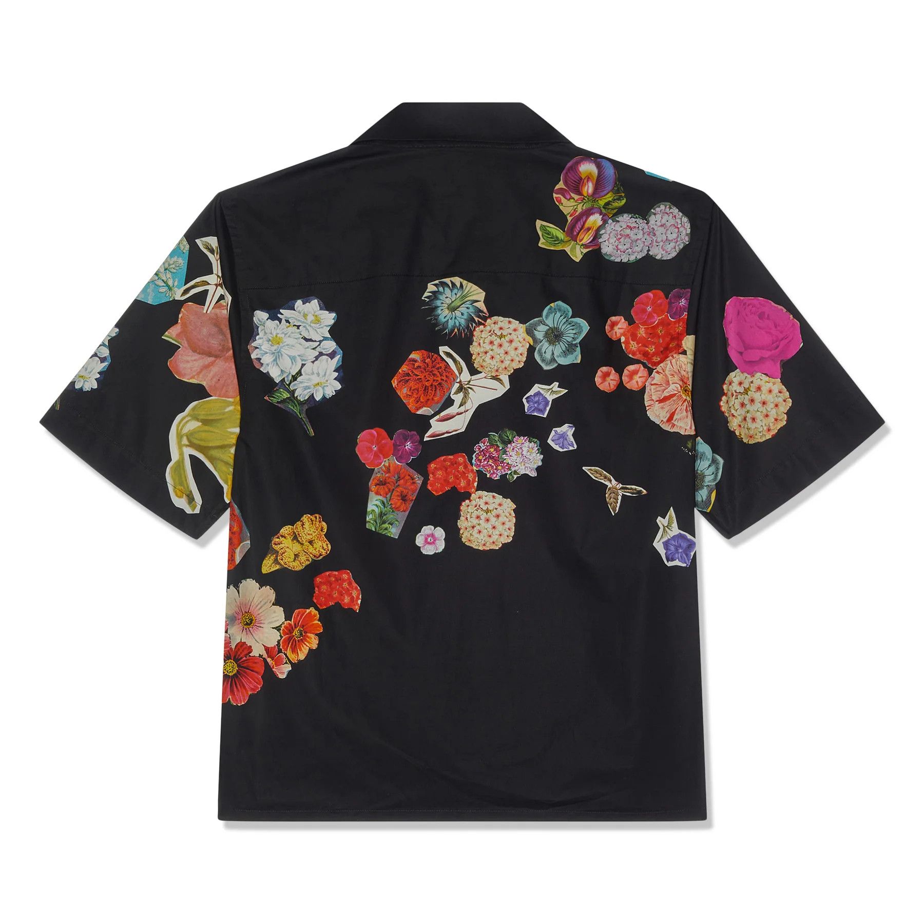 Floral Print Short Sleeve Shirt - 2