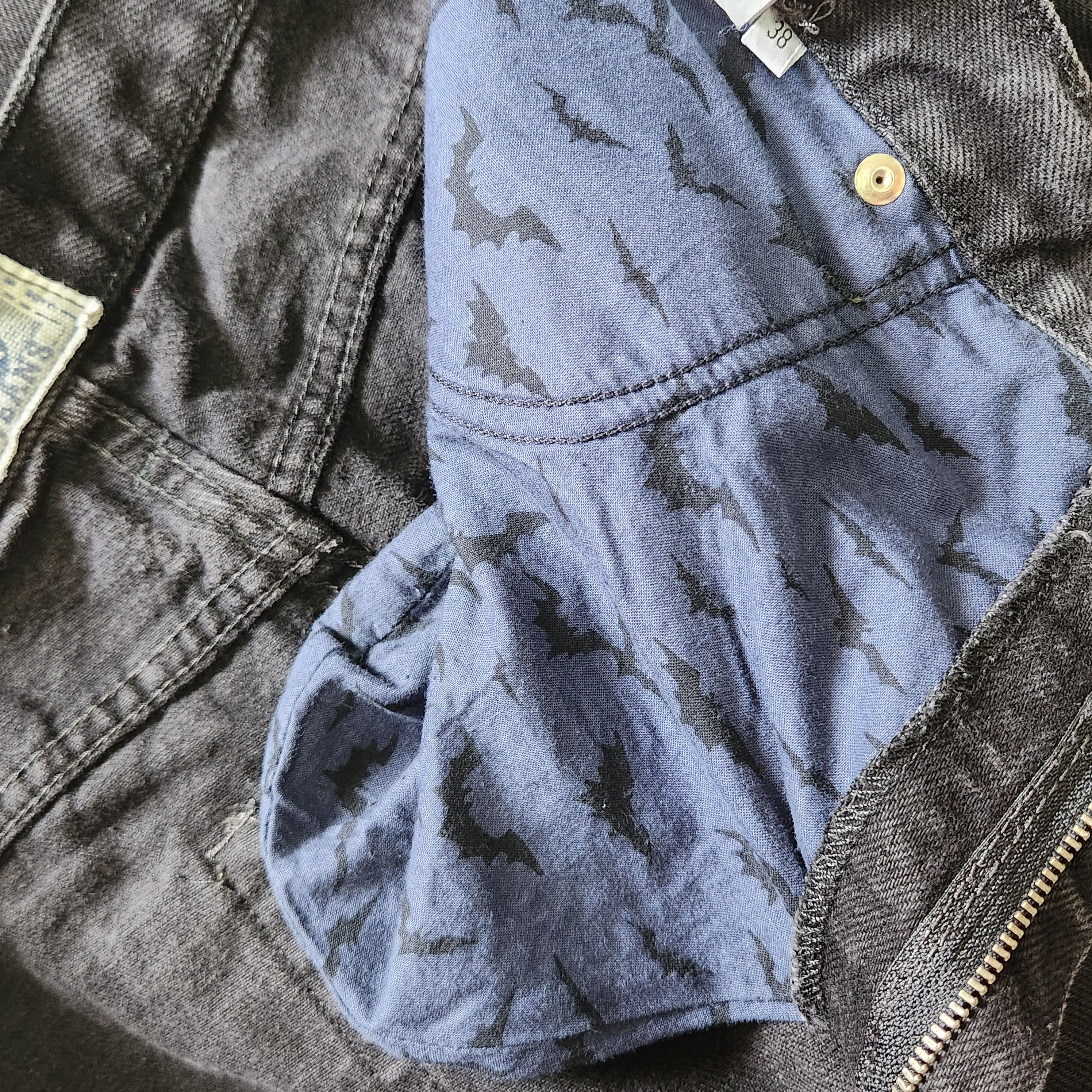 Vintage - Iceberg X Batman Baggy Denim Black Jeans Made In Italy - 2