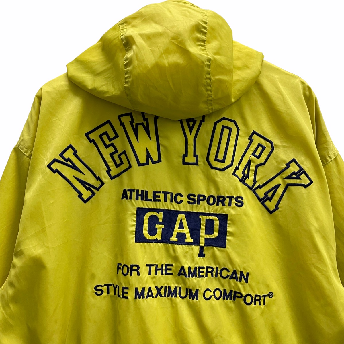 Vintage - 🔥Vintage GAP New York Hoodie Parka Jacket Nice Design - 4