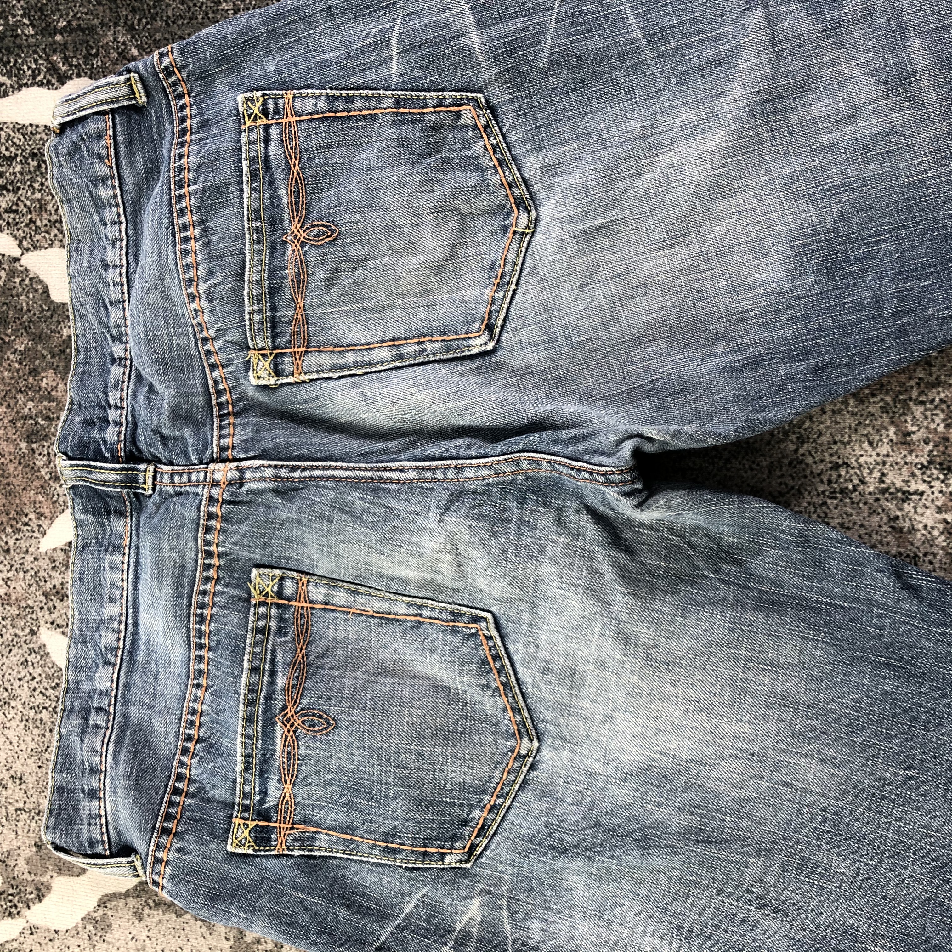 Beams Heart Jeans Blue Wash Denim KJ1786 - 4