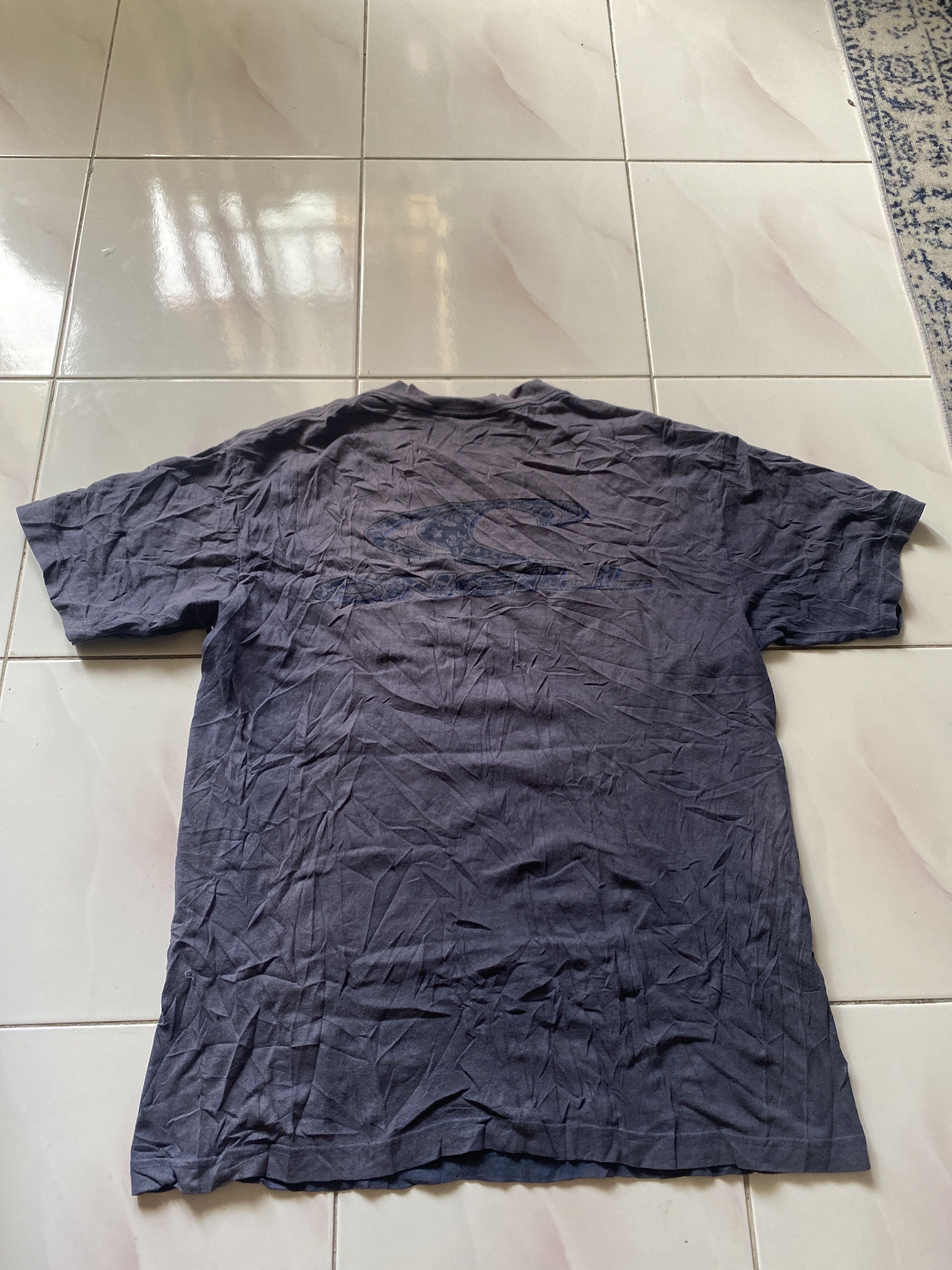 O’Neill Vintage Floral Logo Graphic Tee – “First Name in the Water” – Size M - 4