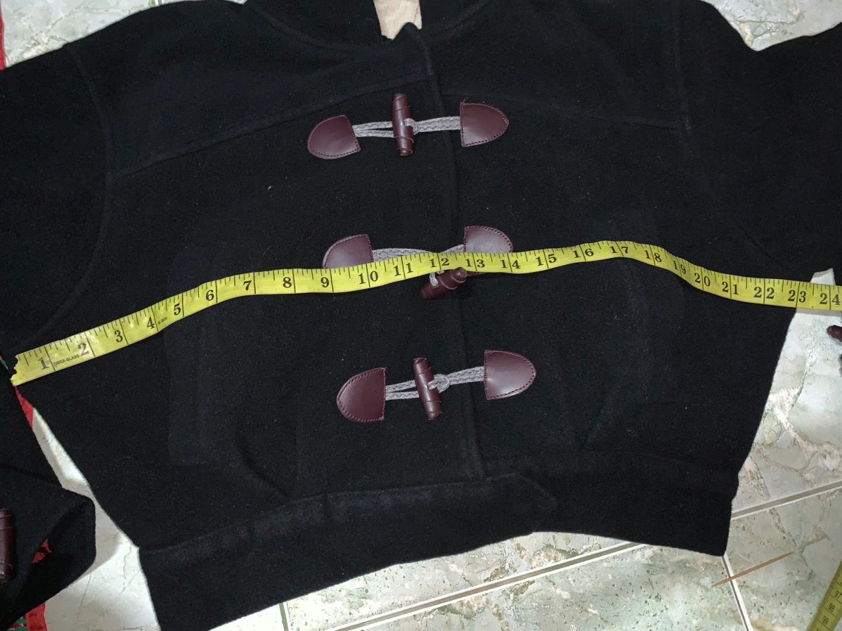 Vintage Sisley Crop Top hoodies jacket wool - 9