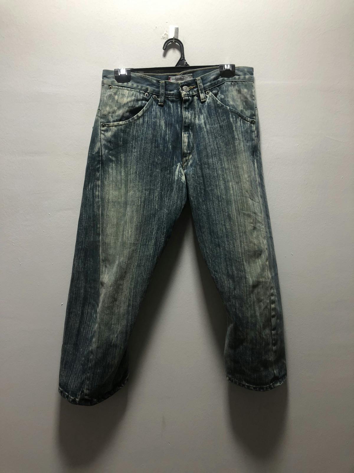 LEVI’S ENGINEERED Denim Short Pants Japan Tight Acid Wash - 1
