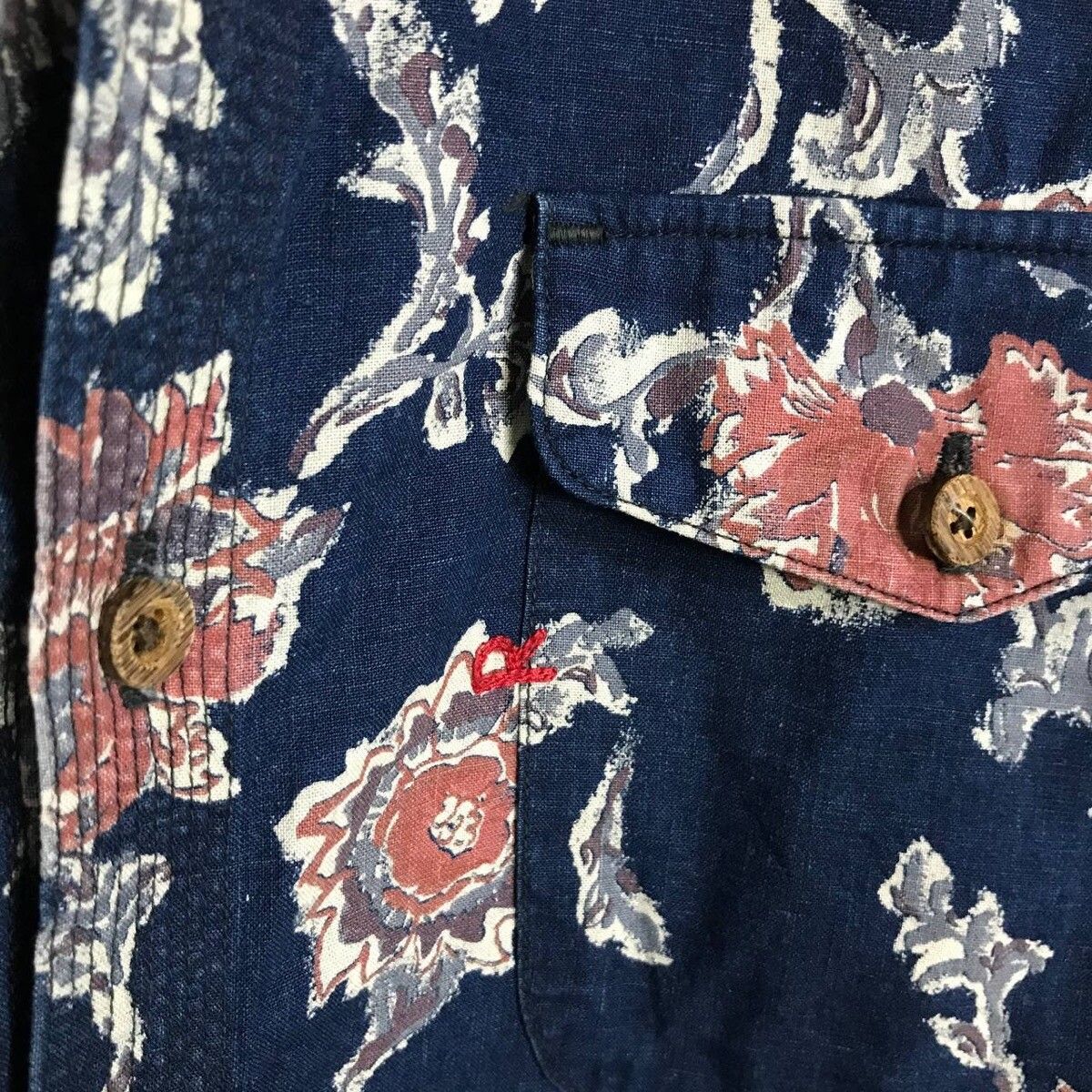 45rpm floral button up shirt - 4
