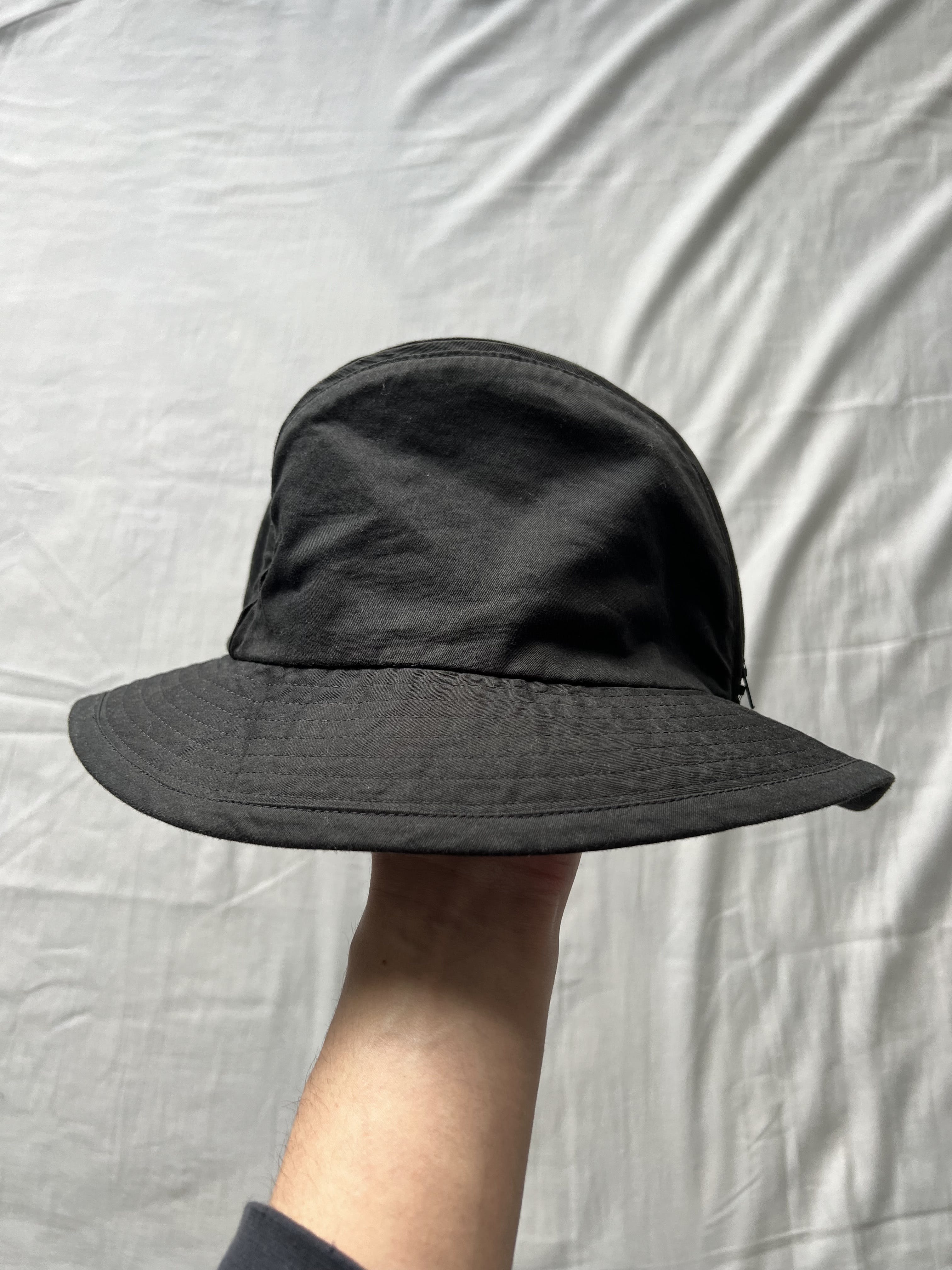 Yohji Yamamoto Pour Homme Zip Bucket Hat