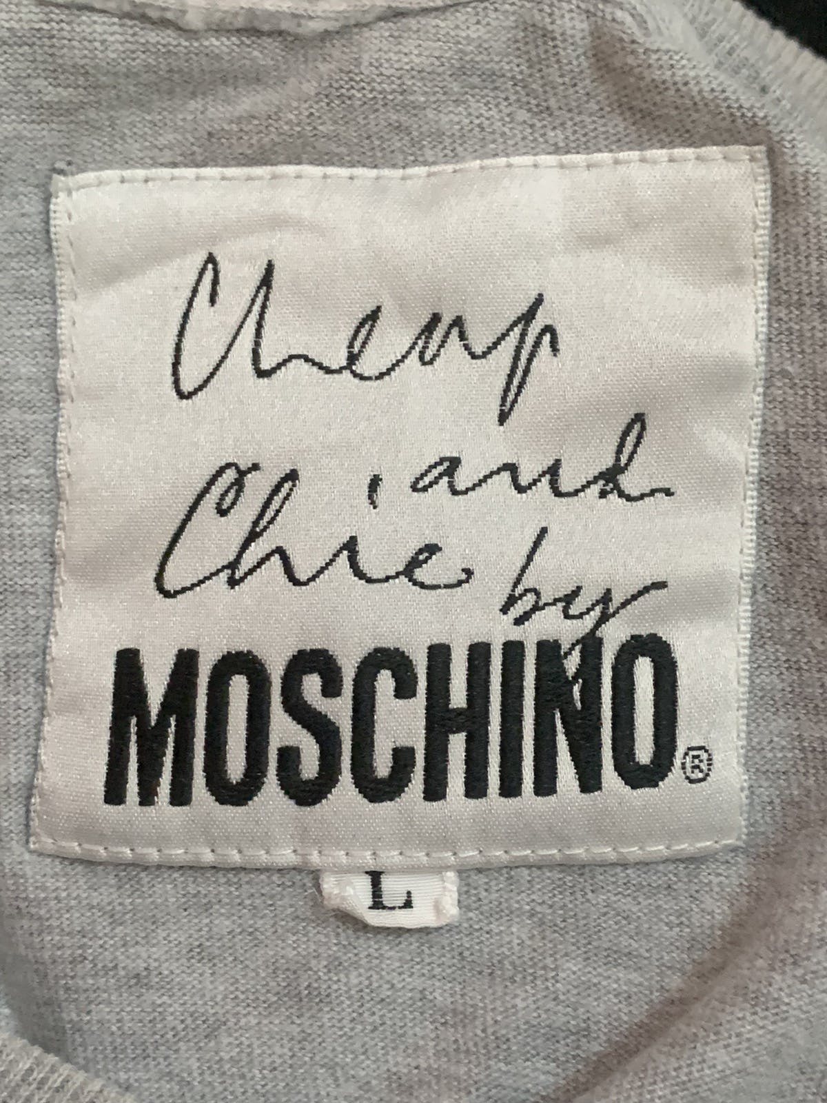Moschino Safety graphic tee - 10
