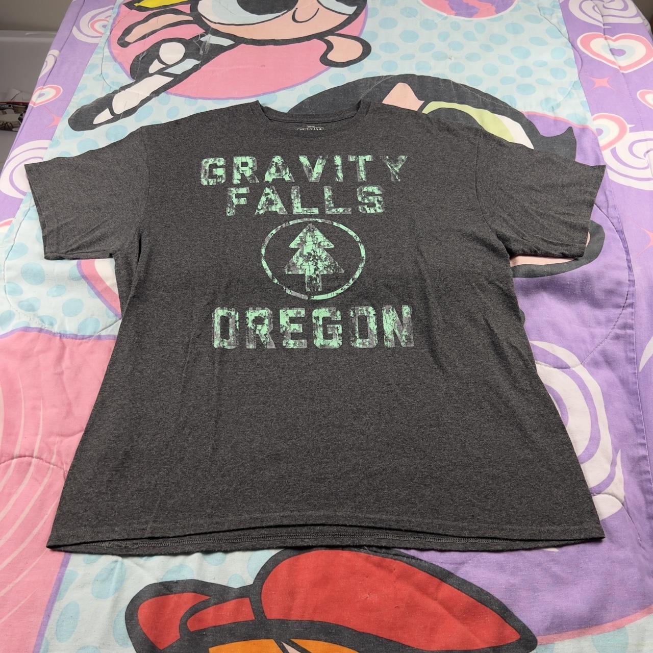 Disney XL gravity Falls Oregon Logo shirt - 2