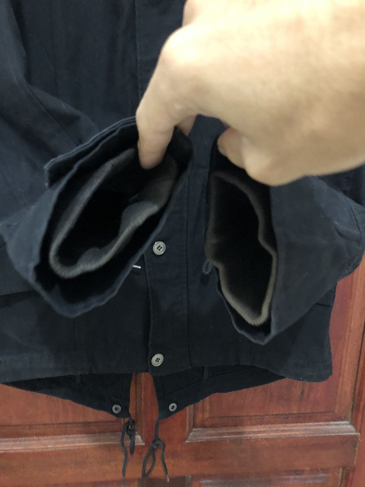 Von Dutch Black Pocketed Button Hoodie Jacket - 7