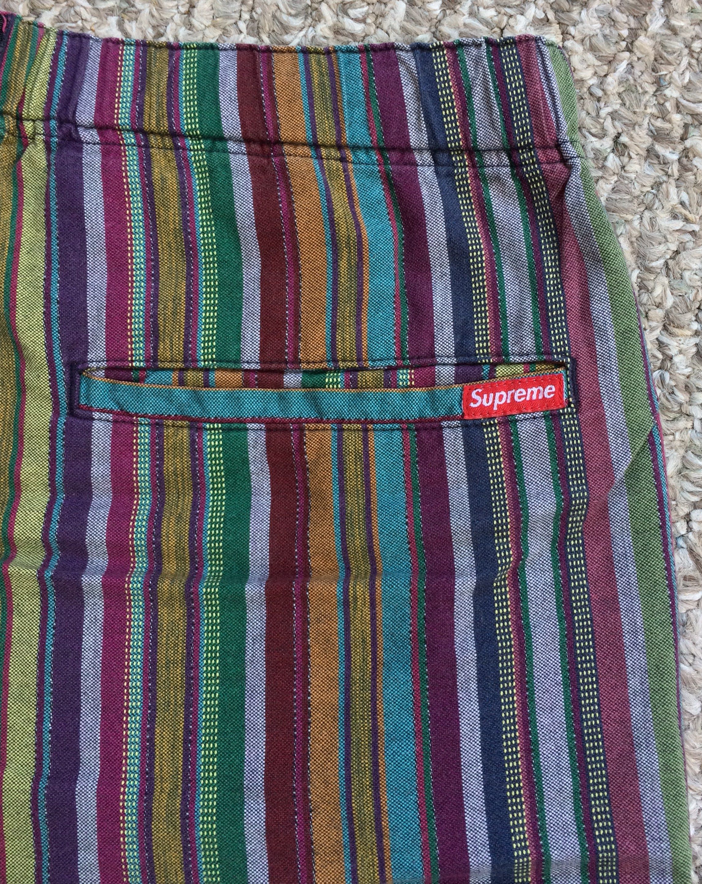 S/S 2014 Supreme Madras Belted Shorts - 5