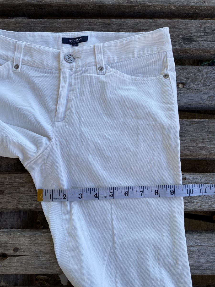 Burberry London Denim Corduroy Pants Made in Japan - 21