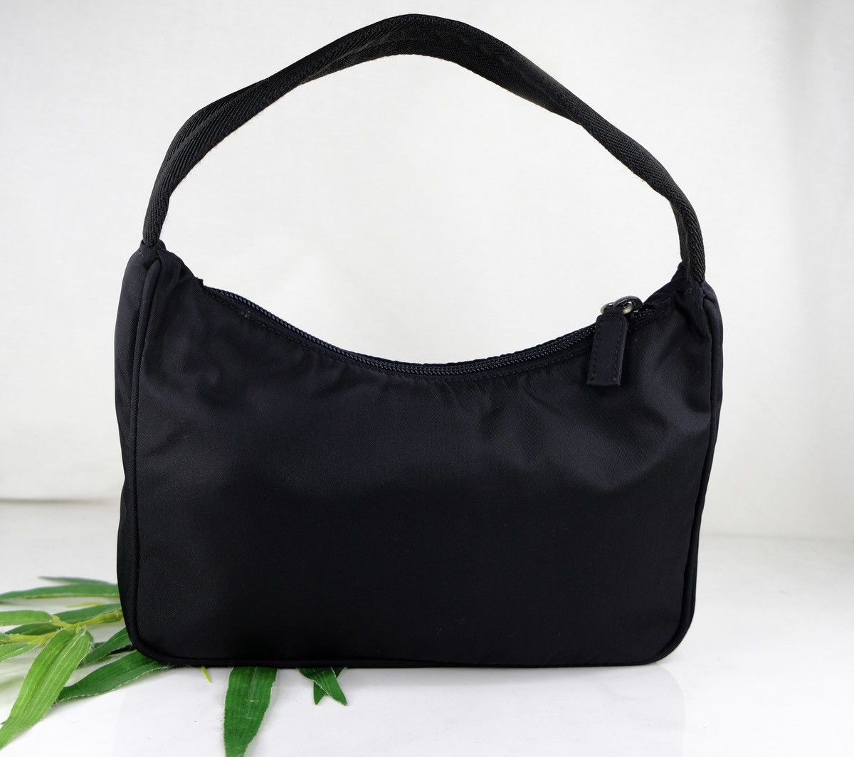 Authentic Vintage Black Nylon Prada hobo bag - 3