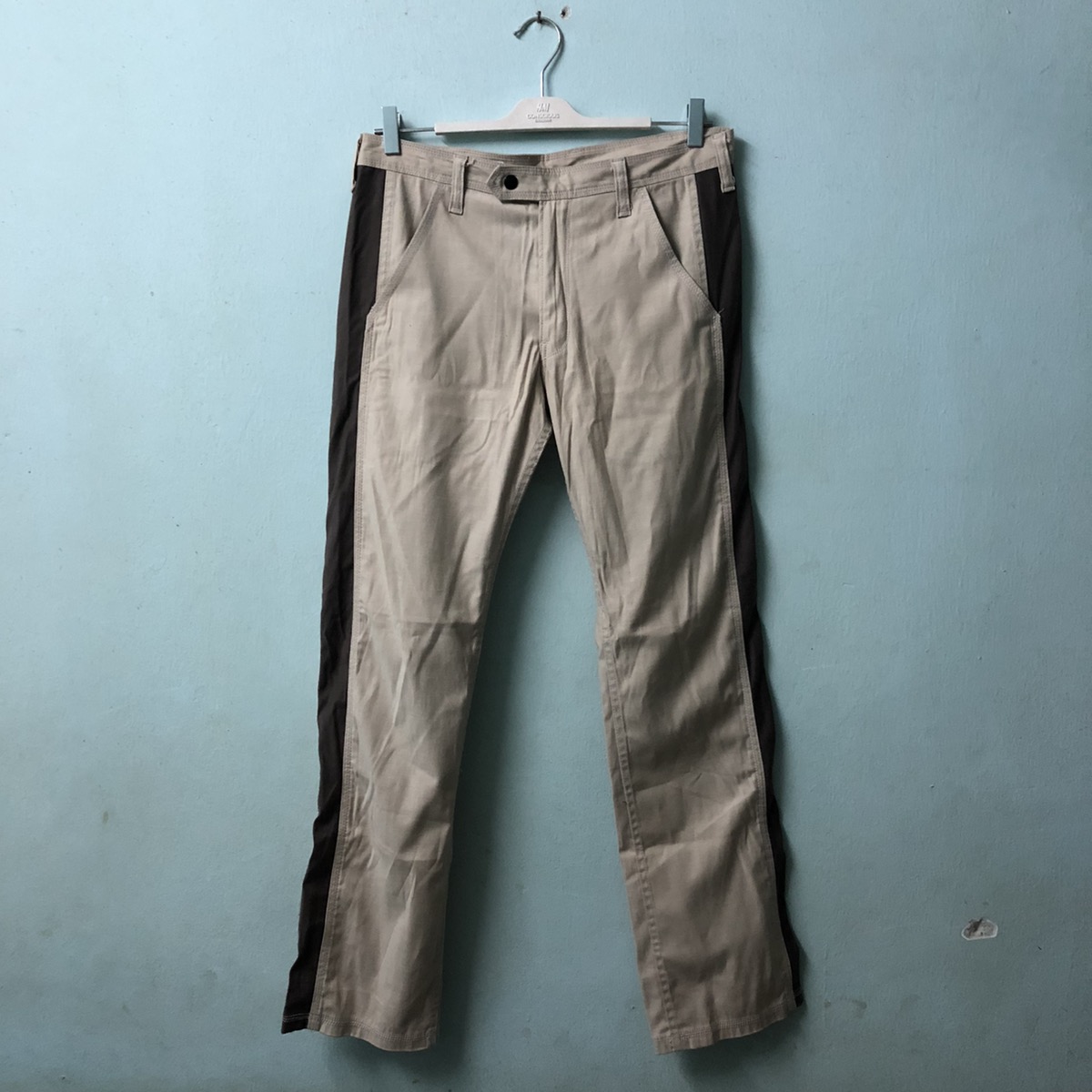 White Mountaineering side strape pants - 3