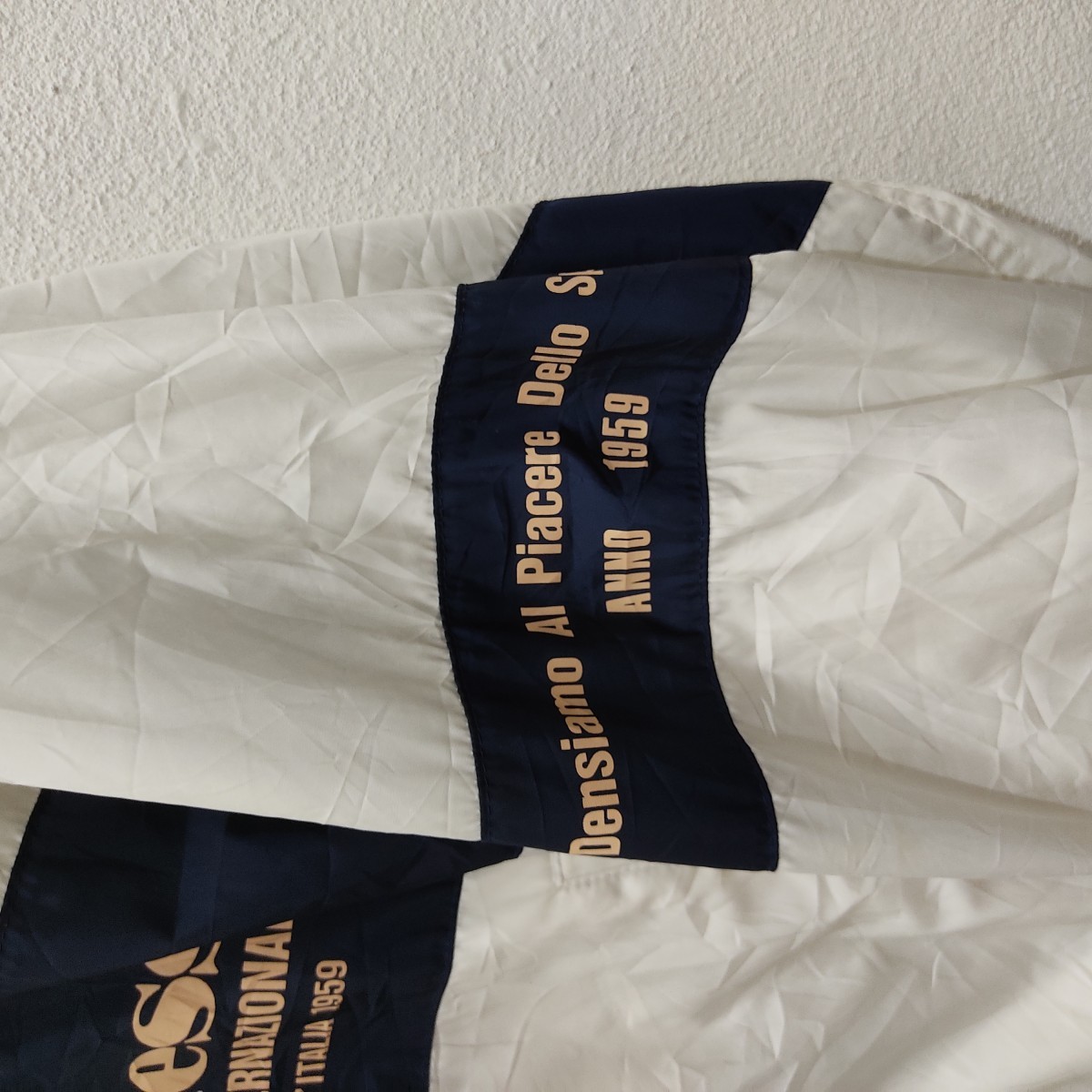 Ellesse - Vintage 90s Japan White Windbreaker Hoodies Jacket - 5