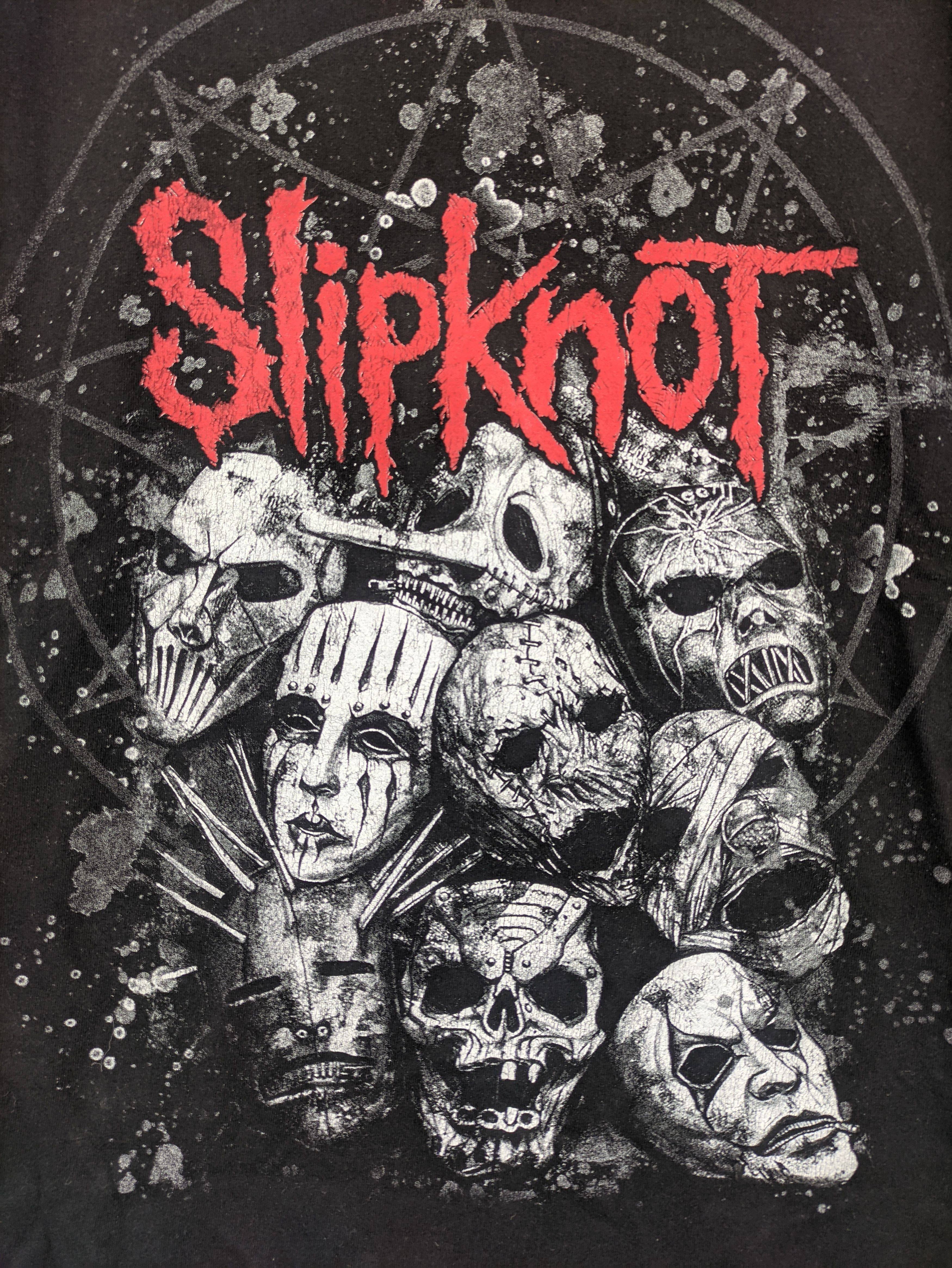 Steals🔥Slipknot T Shirt Hardcore Band Tee Bootleg - 2