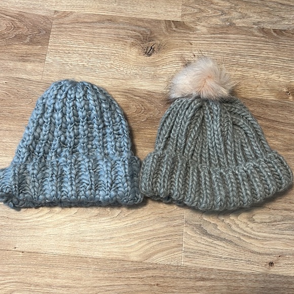 H&M - Chunky Knit Winter Hat Bundle - 1